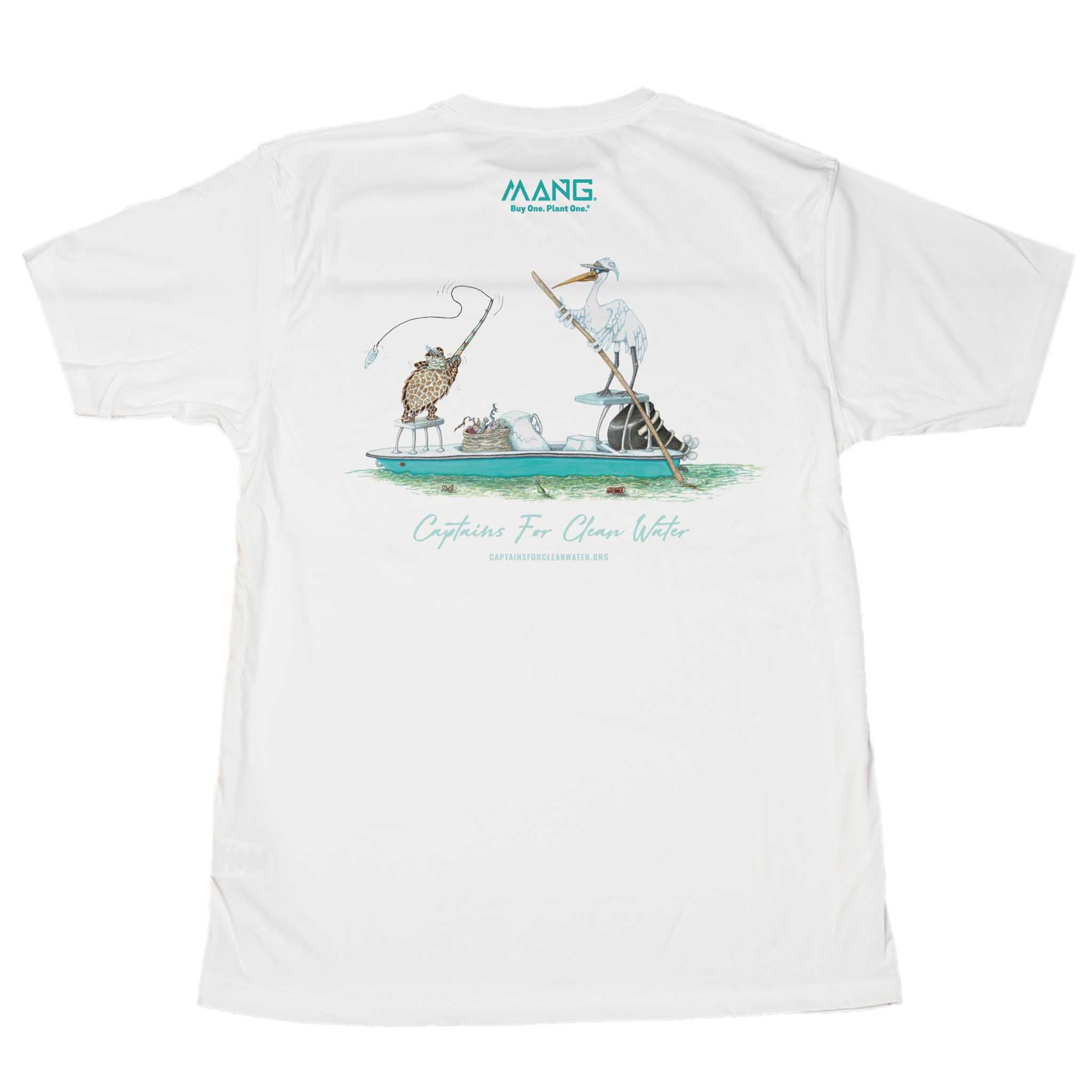 MANG Captain Cleanwater - SS - XS-White