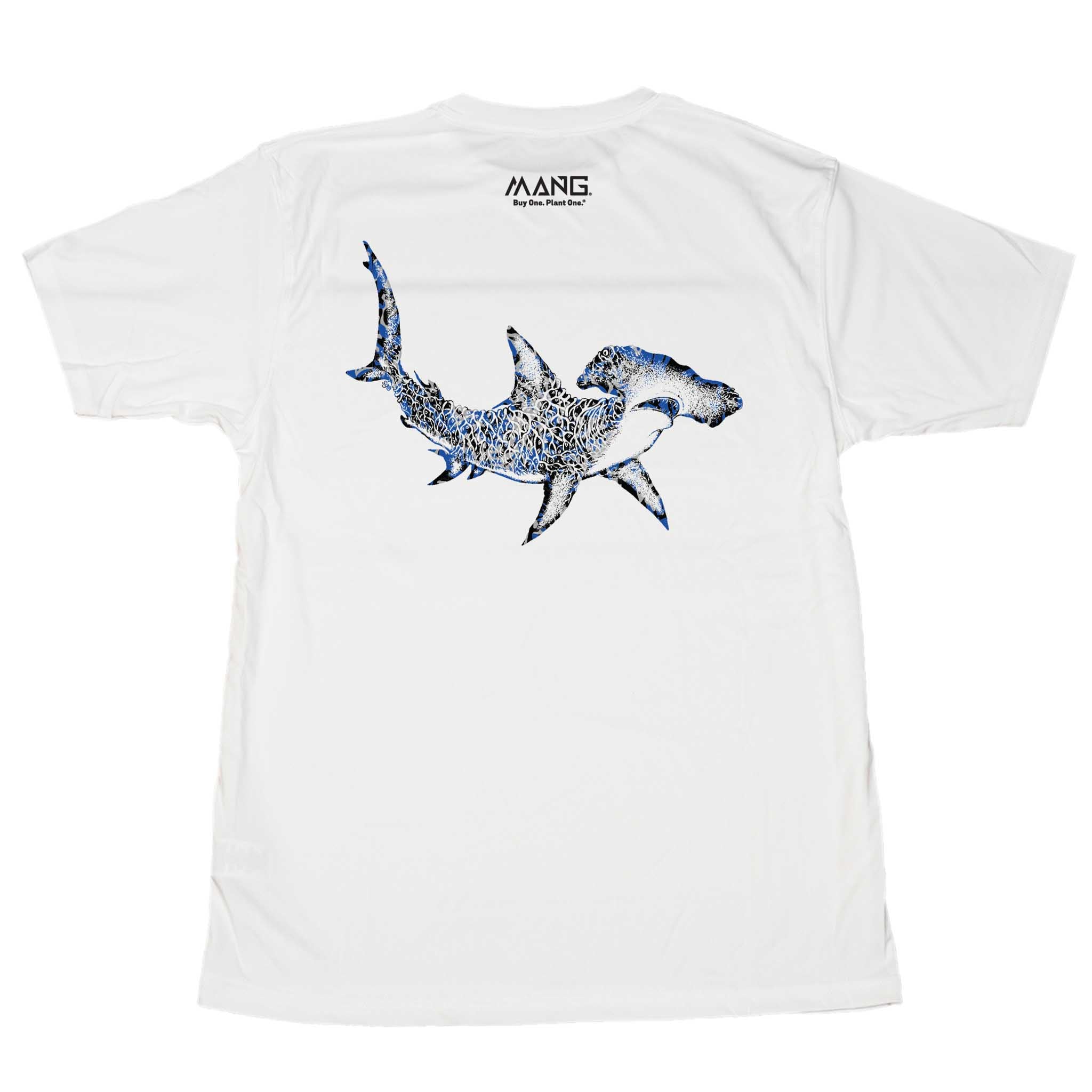 MANG Hammerhead Shark MANG - SS - XS-White