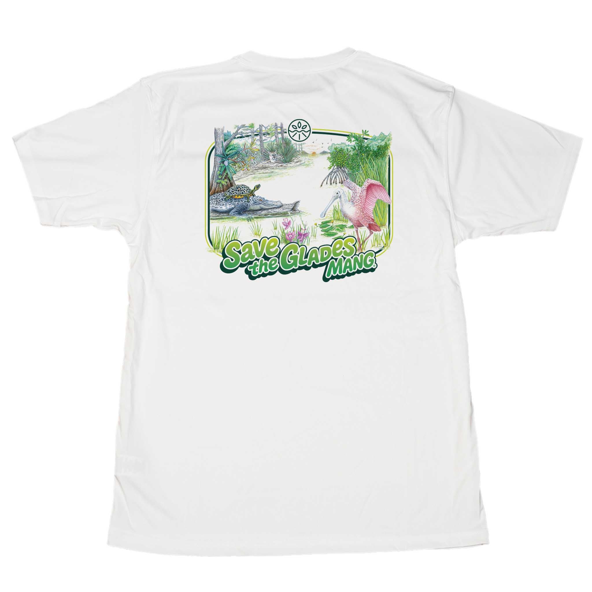 MANG Save the Glades MANG - SS - XS-White