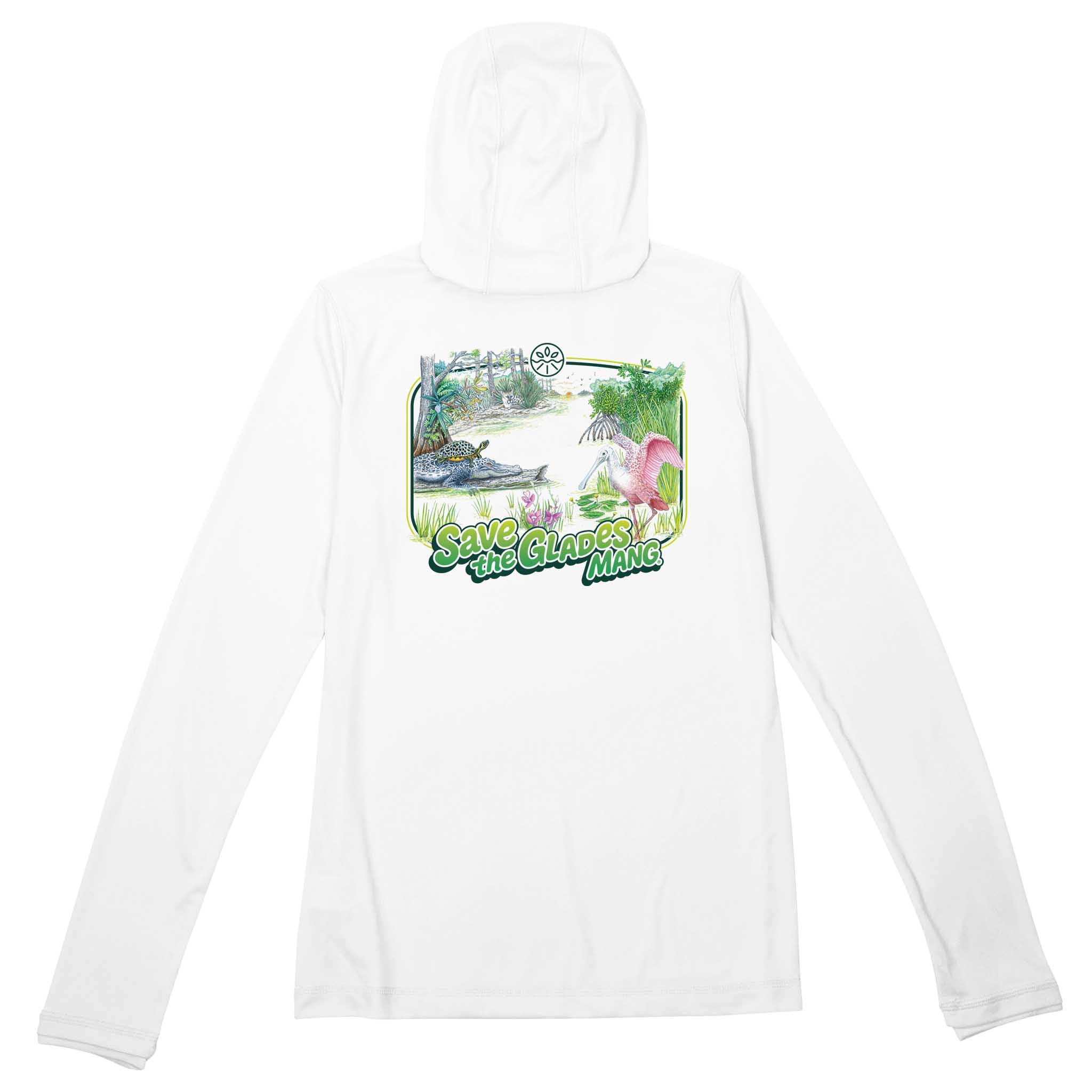 MANG Save the Glades MANG Premium Hoodie - Women's - XS-White