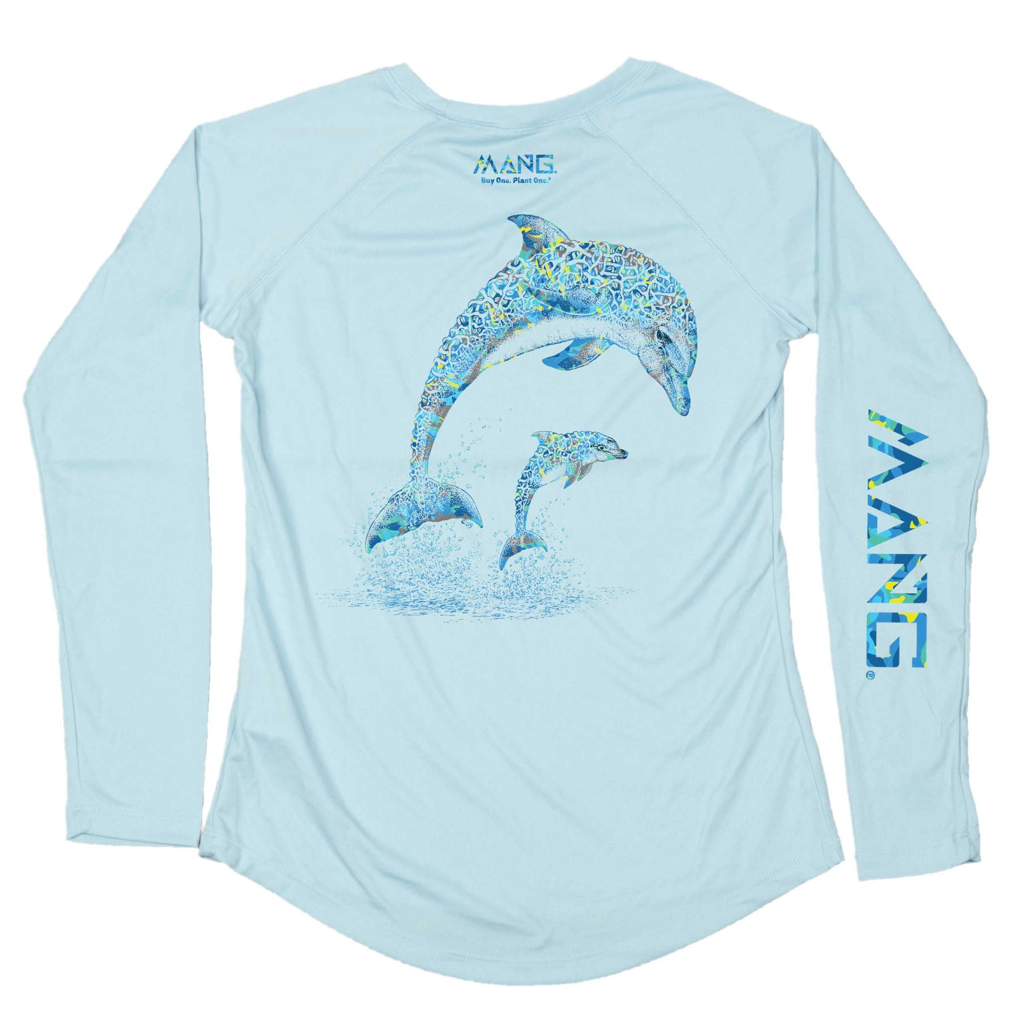 MANG Dolphin MANG - Women's - LS - XS-Arctic Blue
