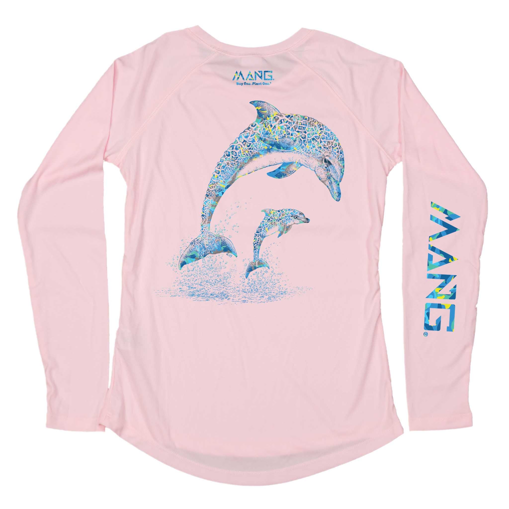 MANG Dolphin MANG - Women's - LS - XS-Pink