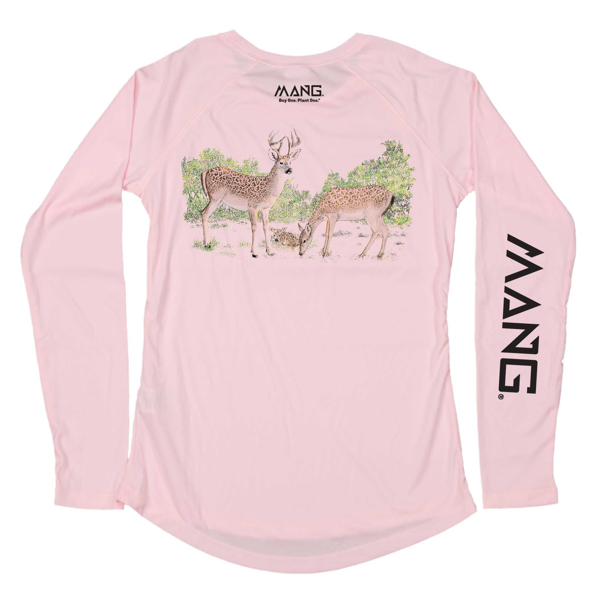 MANG Key Deer MANG - Women's - LS - XS-Pink