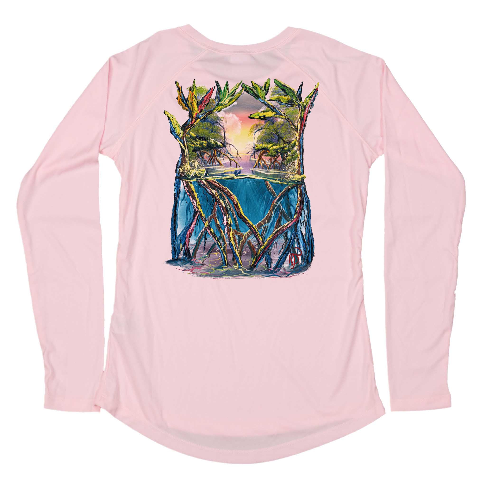 MANG Guard the Groves MANG - Women's - LS - XS-Pink