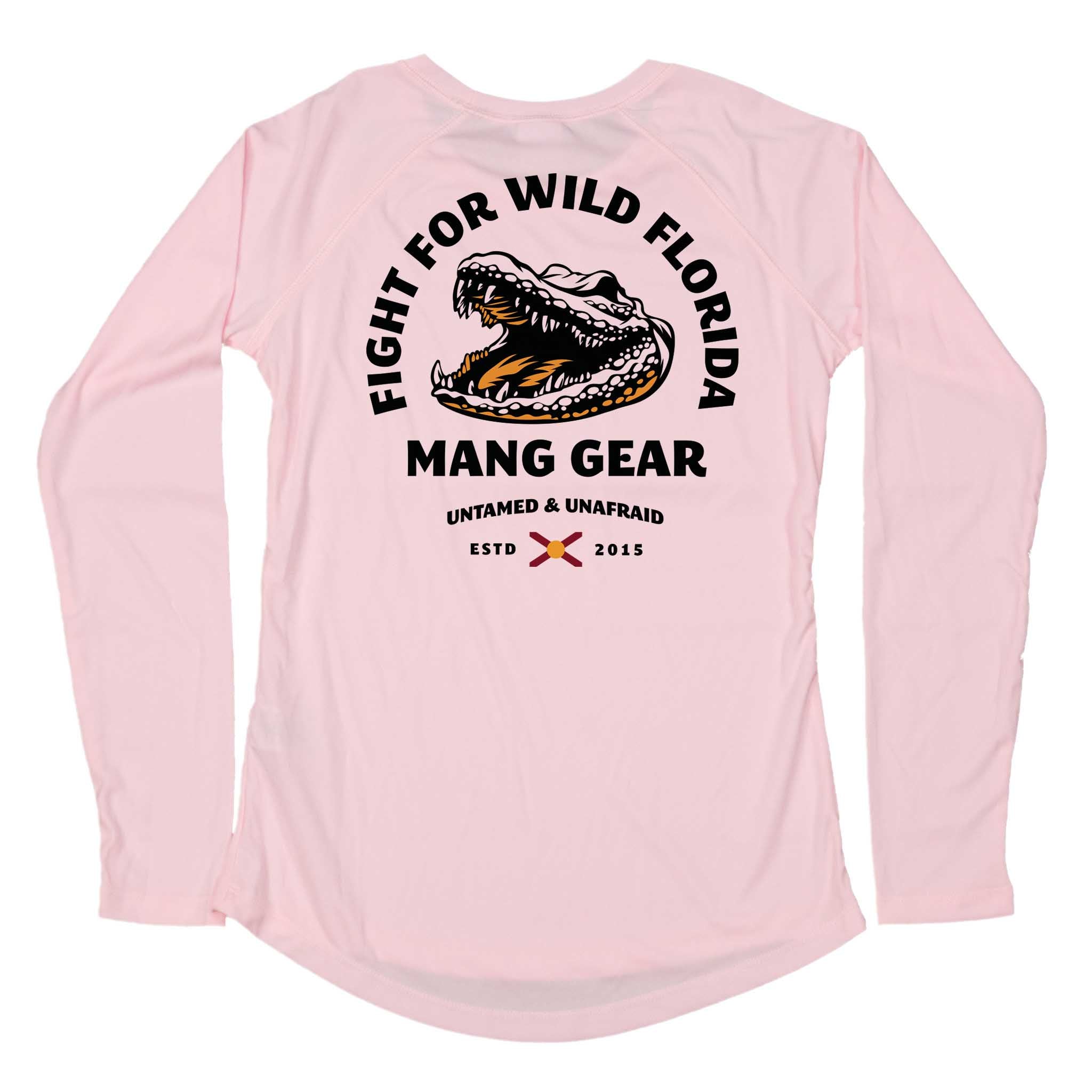 gator gear Women's Fight For Wild Florida Gator Long Sleeve Sun Shirt