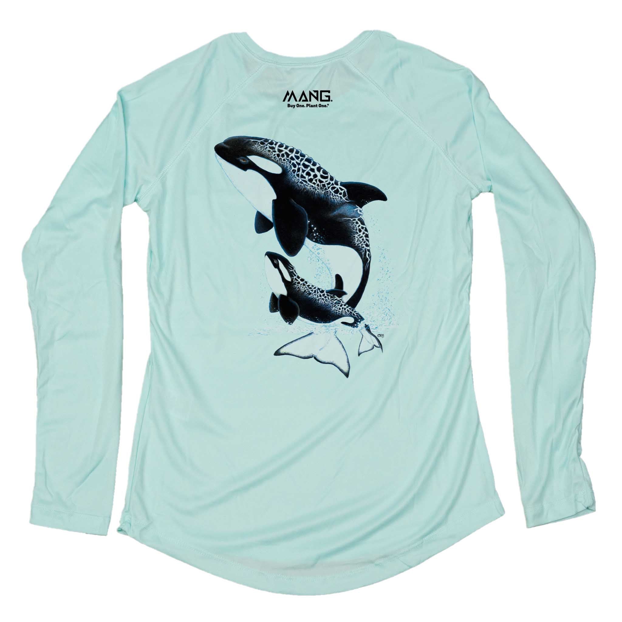 Women's Orca Long Sleeve UPF 50 Sun Shirt | MANG Gear