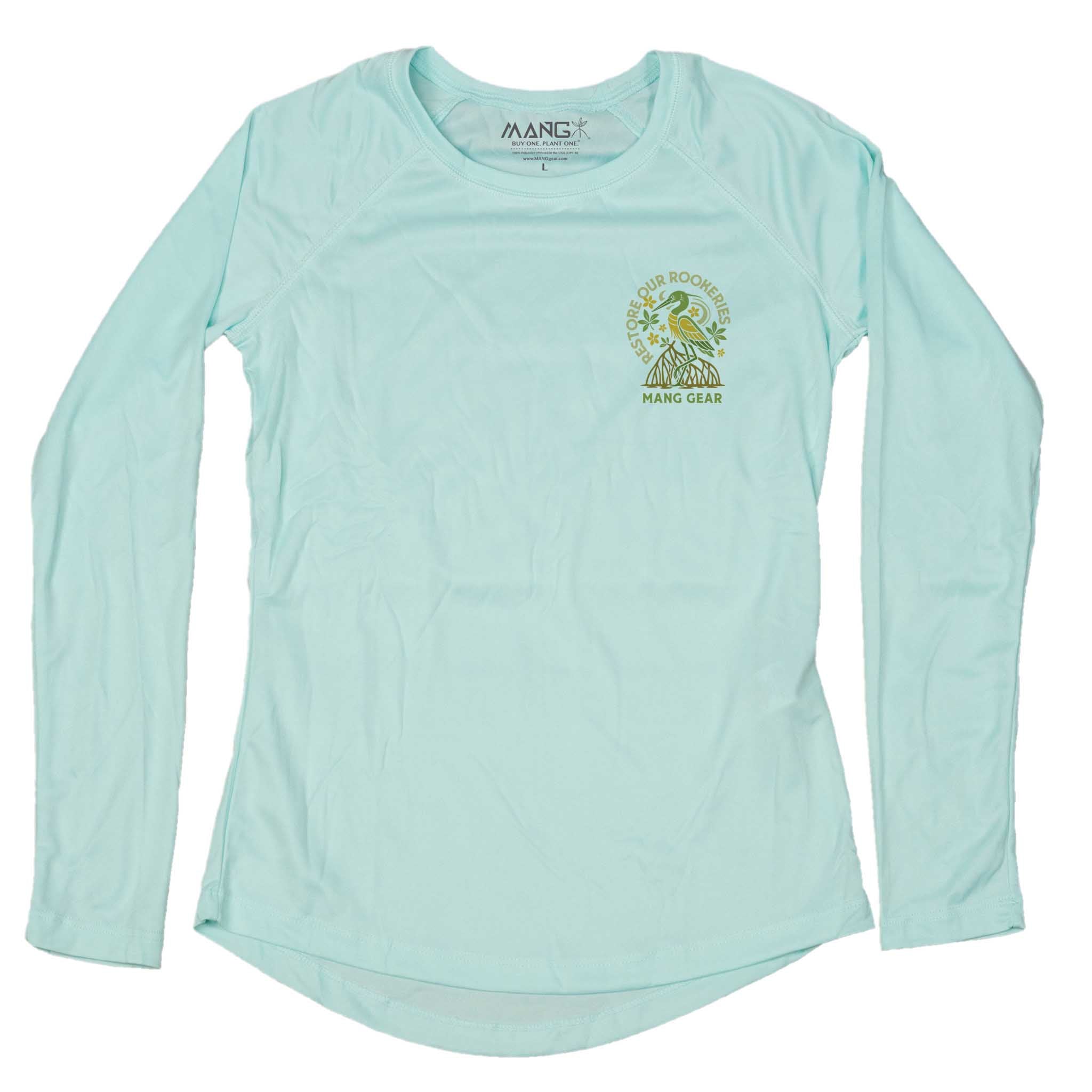 MANG Restore Our Rookeries Heron - Women's - LS - -