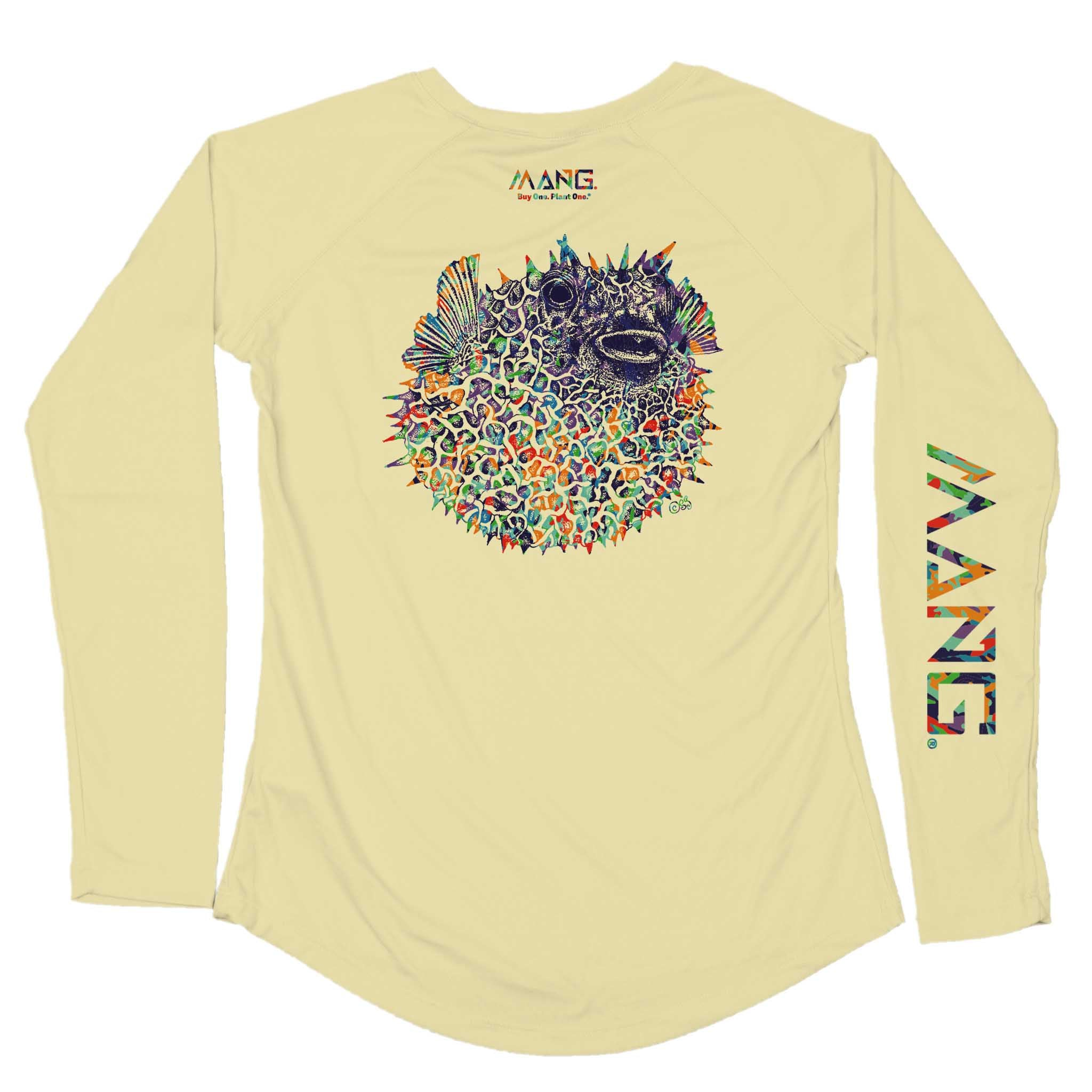 MANG Pufferfish MANG - Women's - LS - XS-Sunshine Yellow