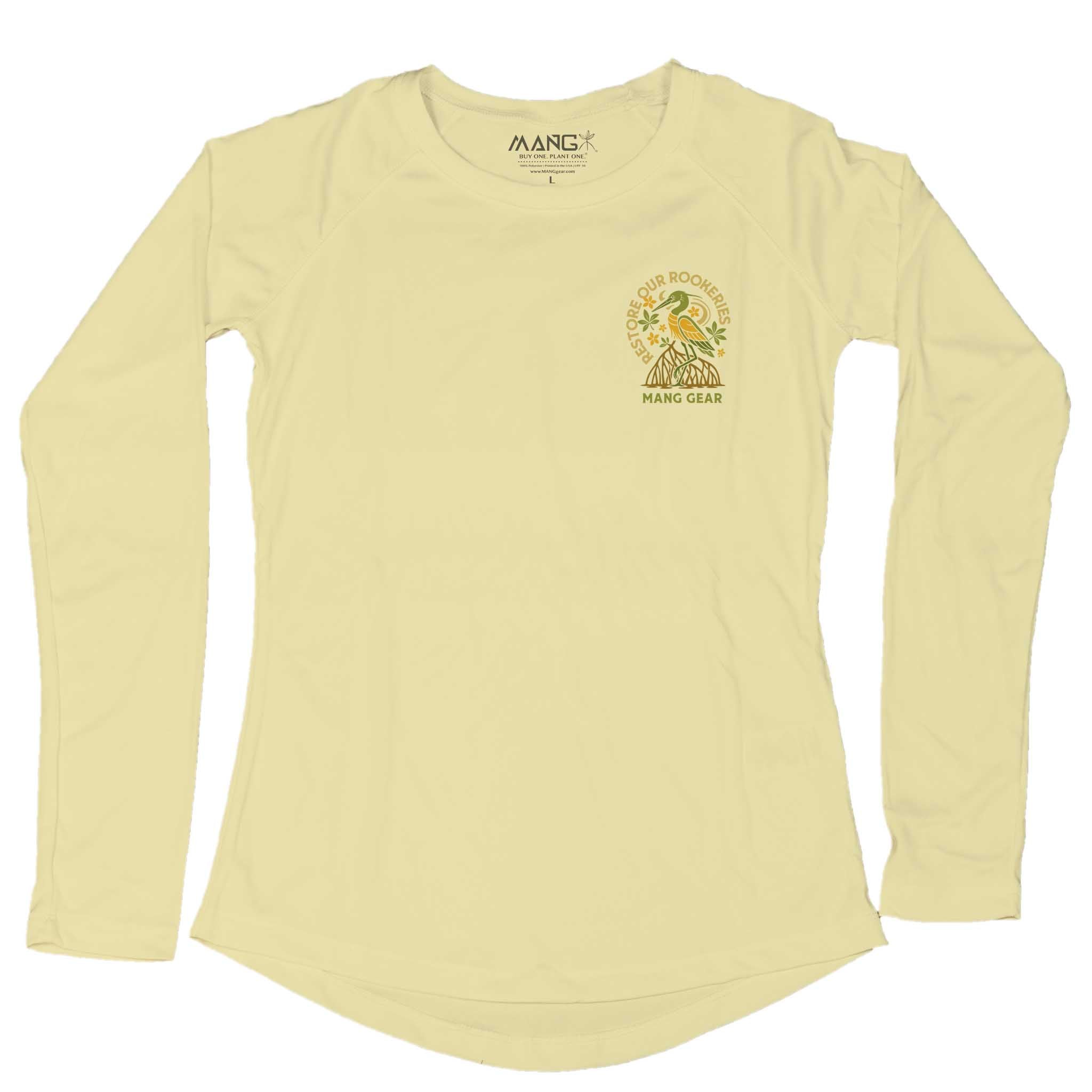 MANG Restore Our Rookeries Heron - Women's - LS - -