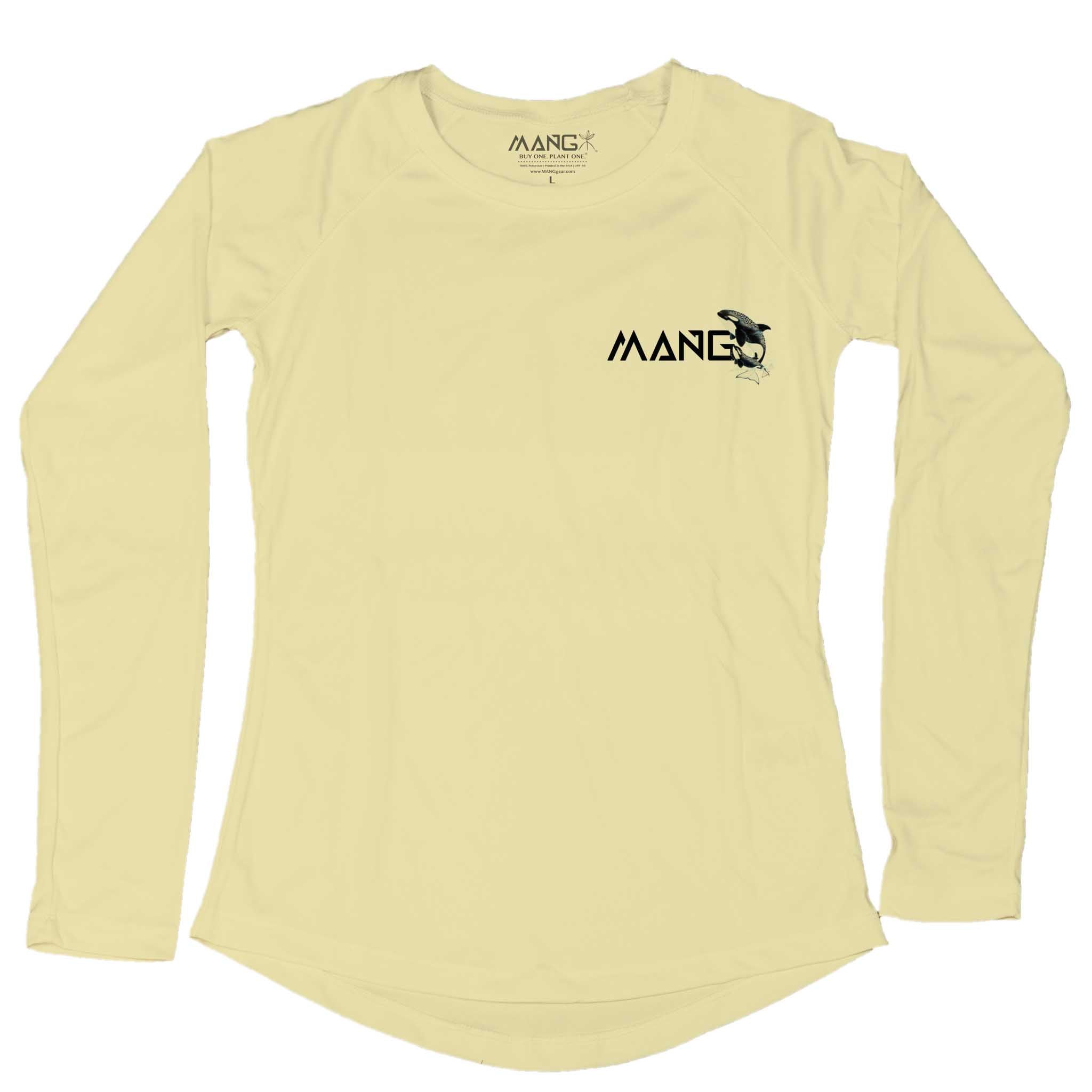 Women's Orca Long Sleeve UPF 50 Sun Shirt | MANG Gear