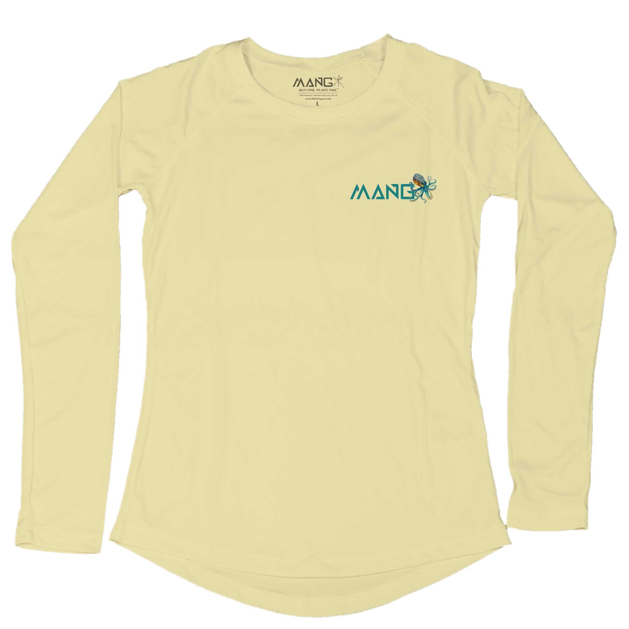 Women's Common Octopus Long Sleeve UPF 50 Sun Shirt | MANG Gear