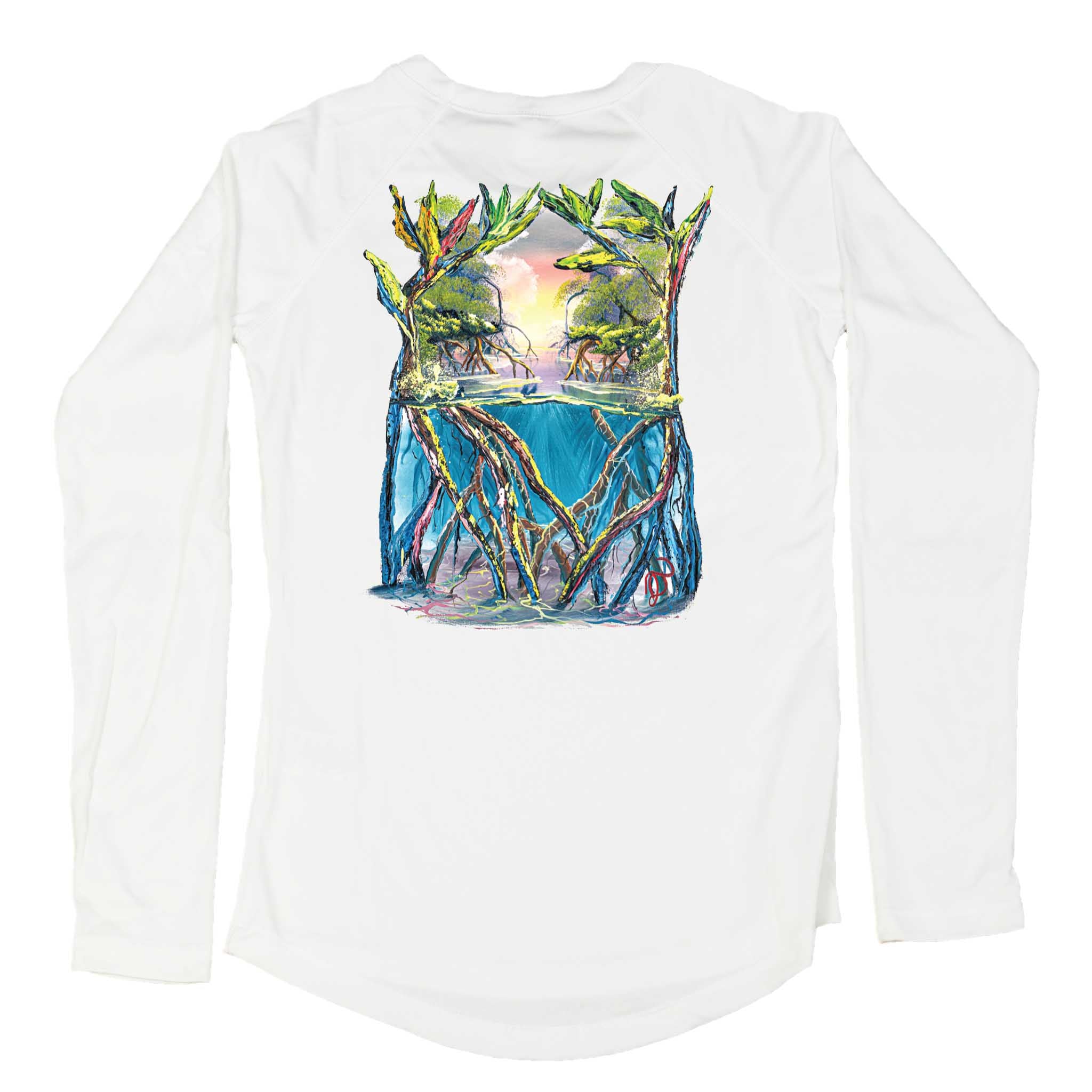 MANG Guard the Groves MANG - Women's - LS - XS-White