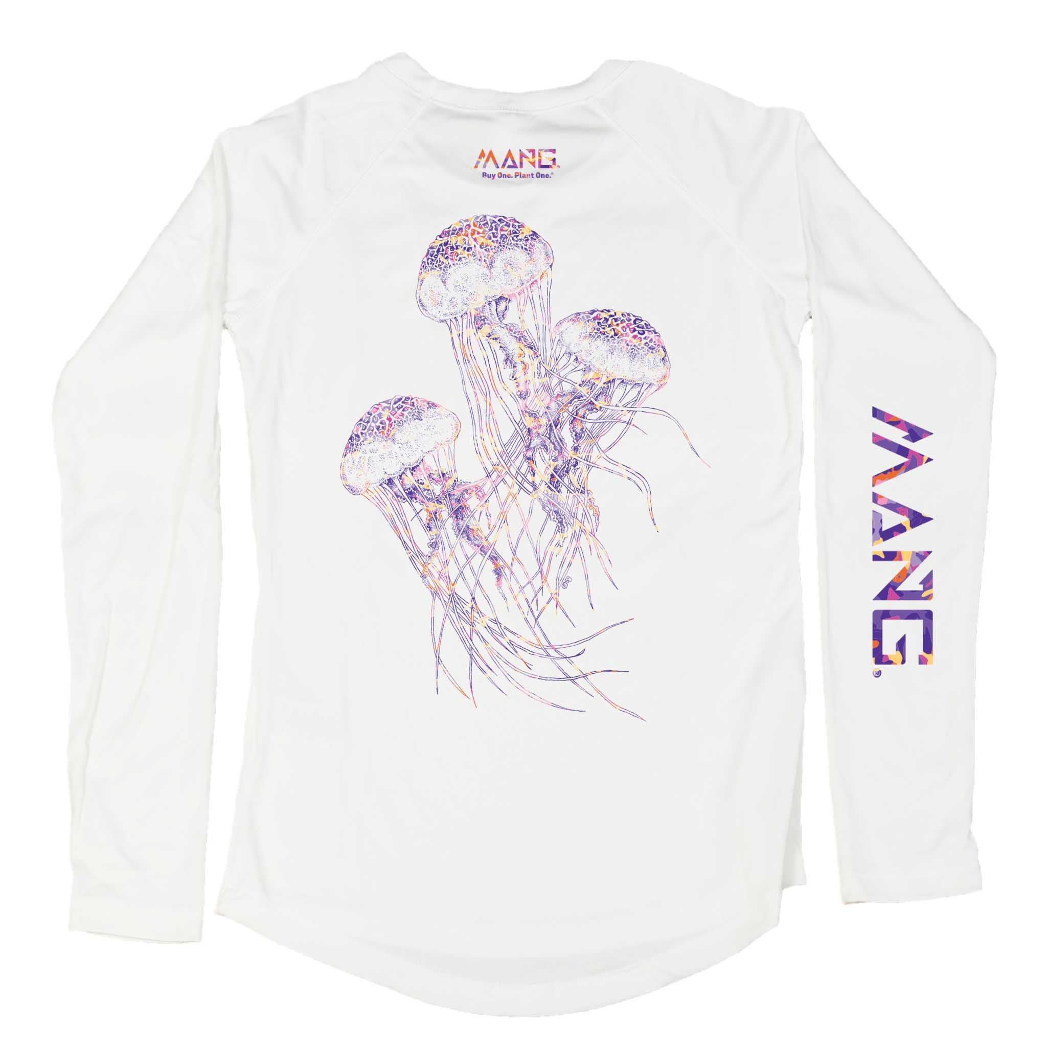 MANG Jellyfish MANG - Women's - LS - XS-White