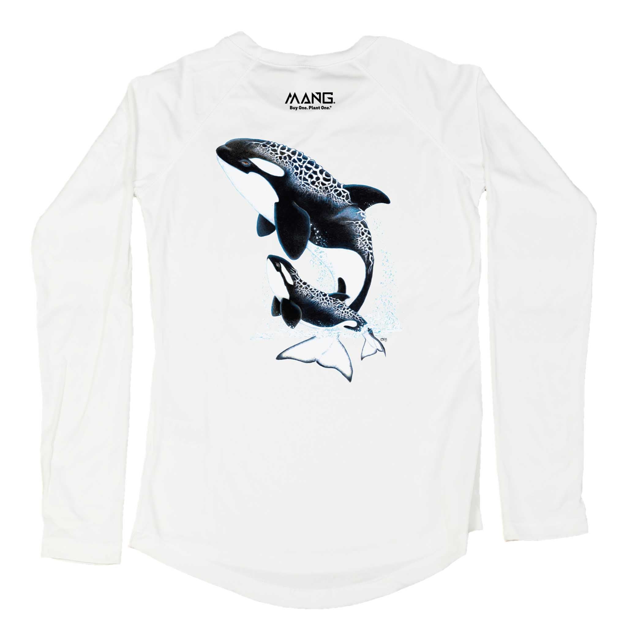 Women's Orca Long Sleeve UPF 50 Sun Shirt | MANG Gear