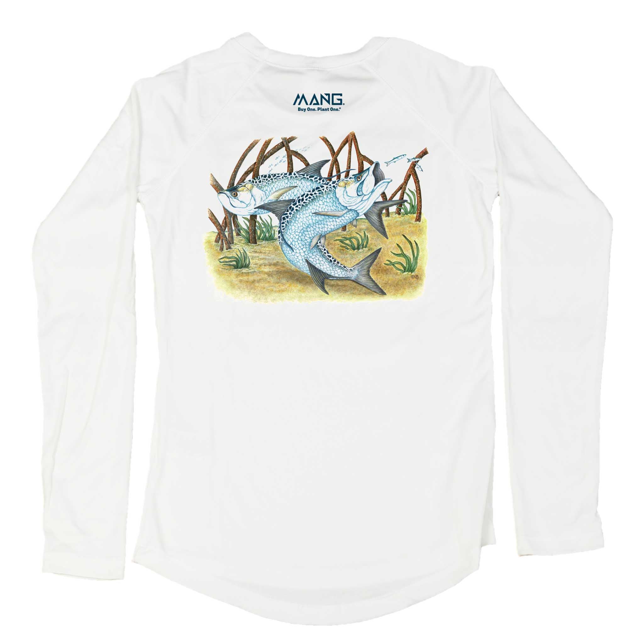 MANG Tarpon School MANG - Women's - LS - XS-White