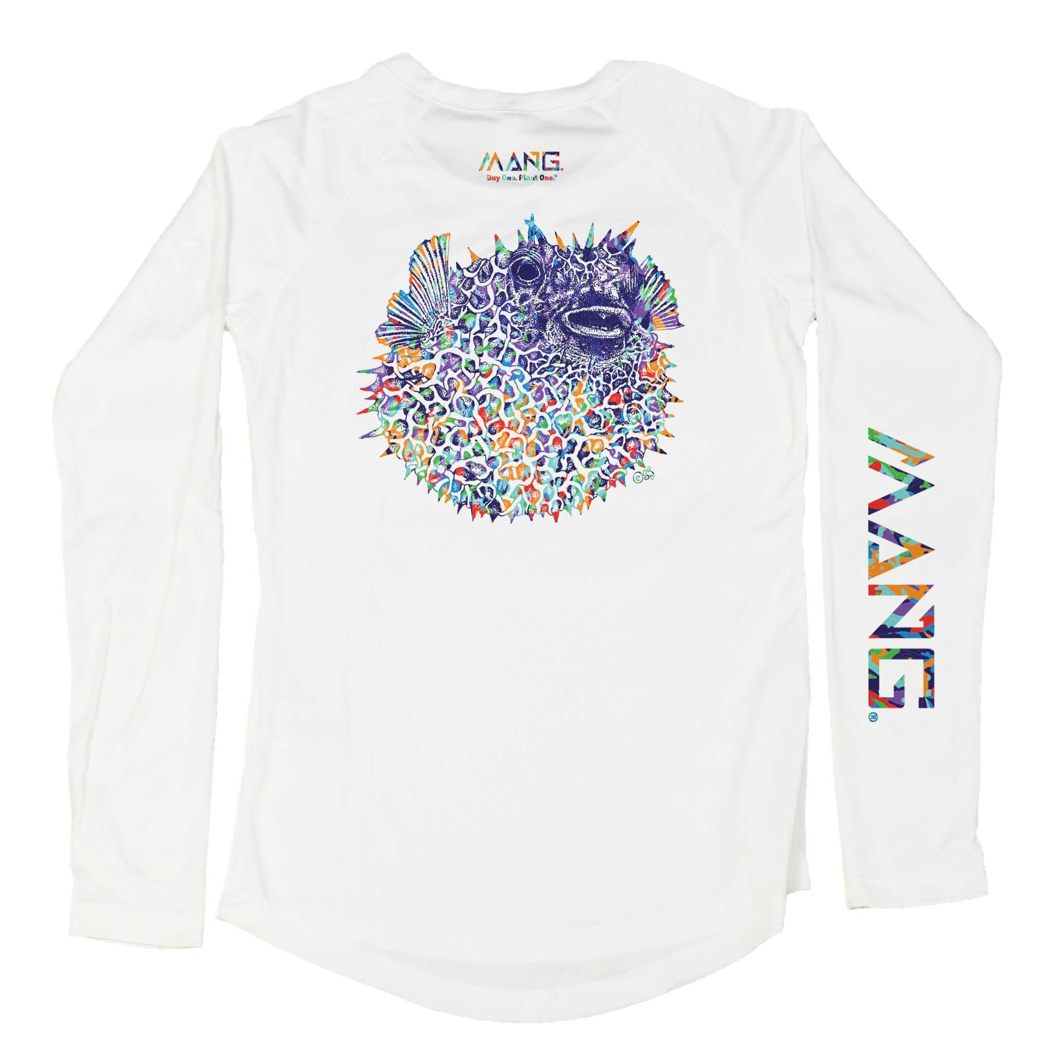 MANG Pufferfish MANG - Women's - LS - XS-White