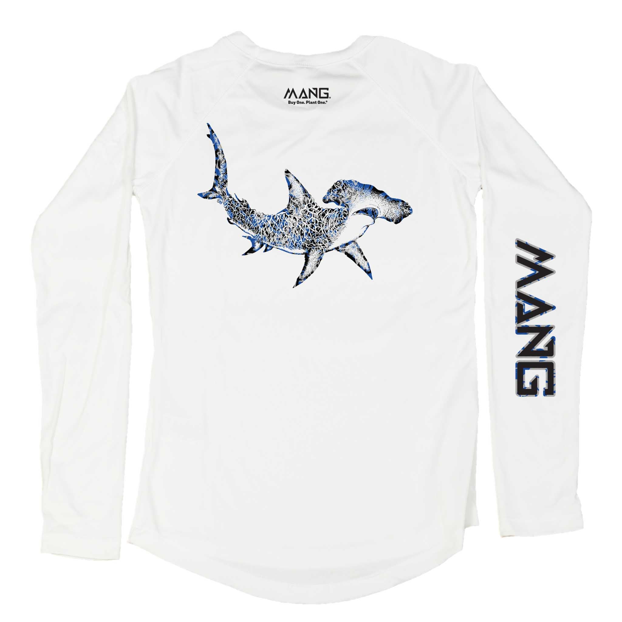 Women's Hammerhead Shark Performance Longsleeve Shirt | MANG