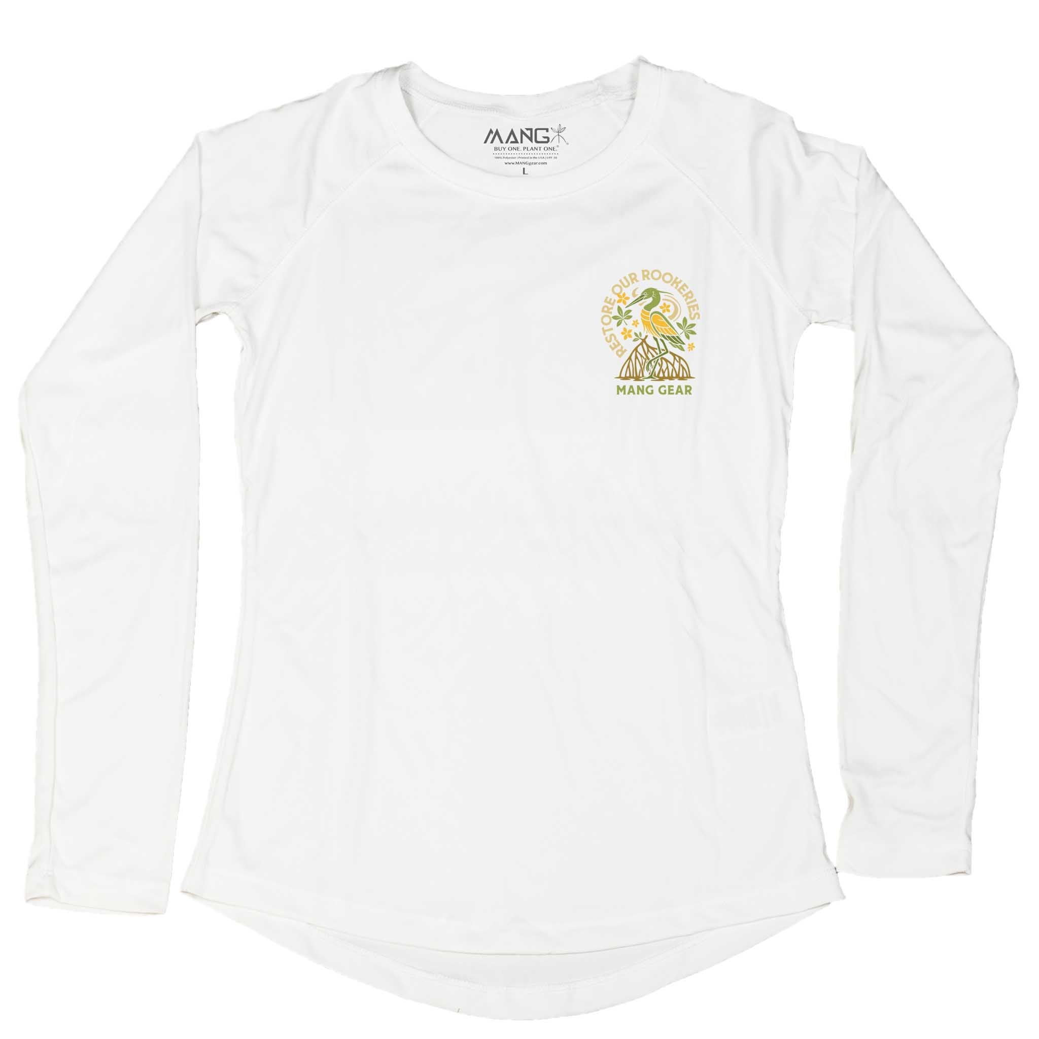 MANG Restore Our Rookeries Heron - Women's - LS - -