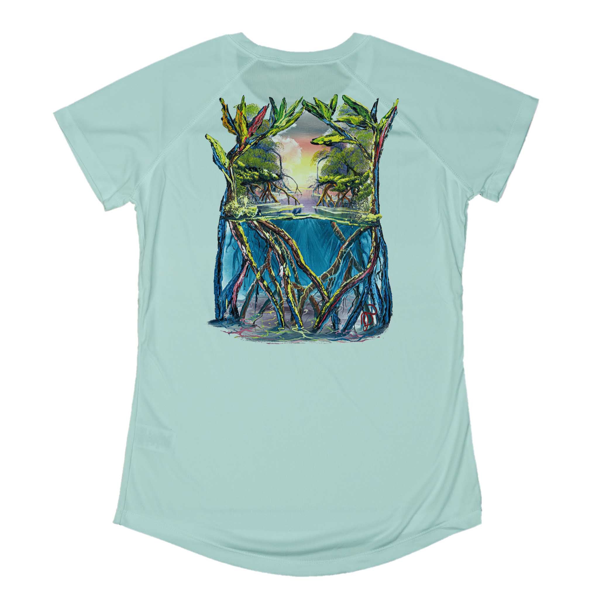 MANG Guard the Groves MANG - Women's - SS - XS-Seagrass