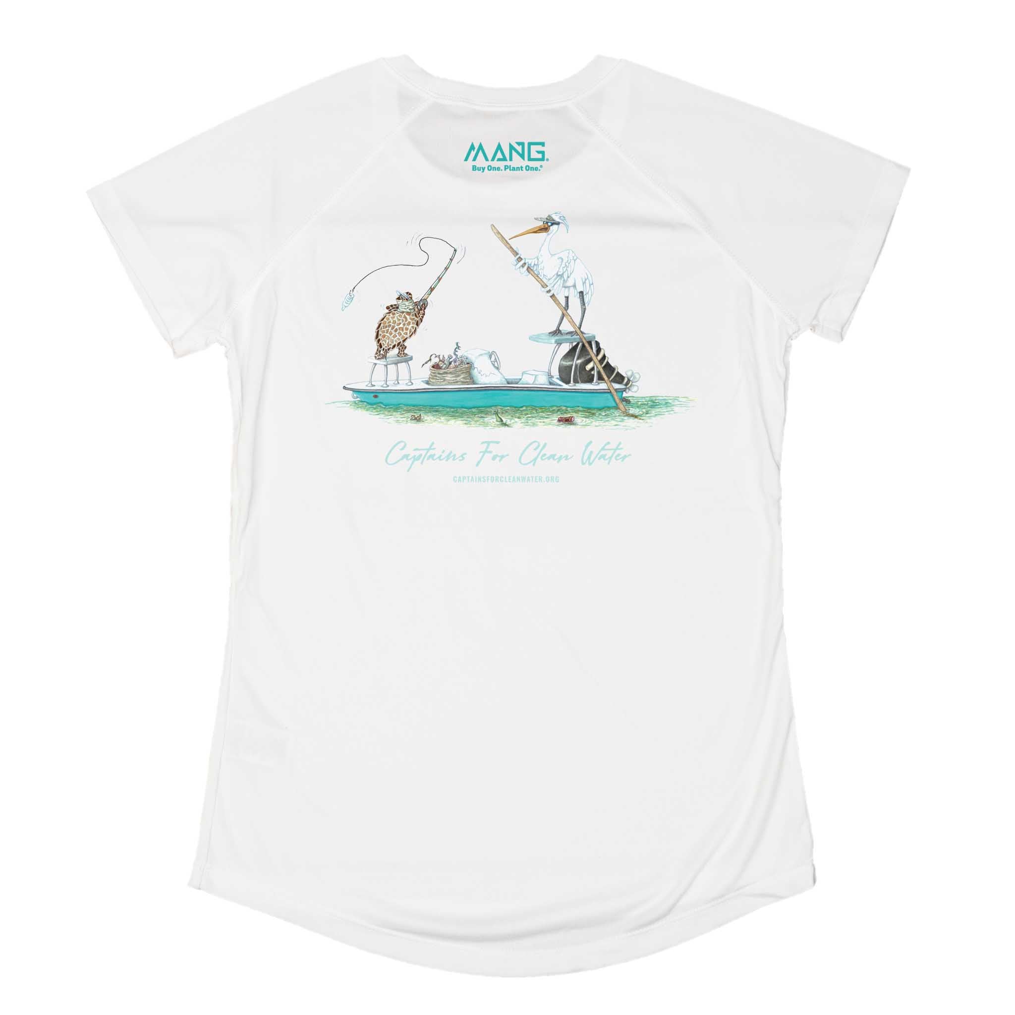 MANG Captain Cleanwater - Women's - SS - XS-White