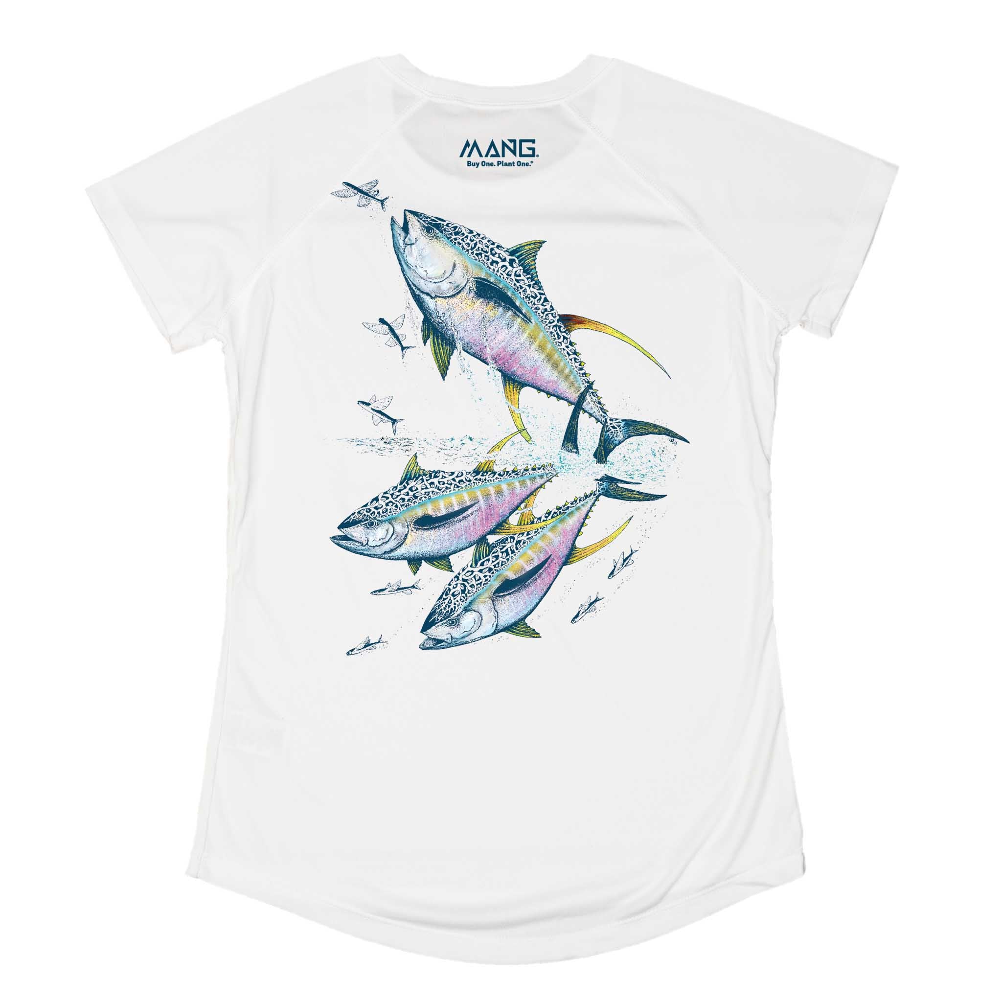 MANG Yellowfin Tuna MANG - Women's - SS - XS-White