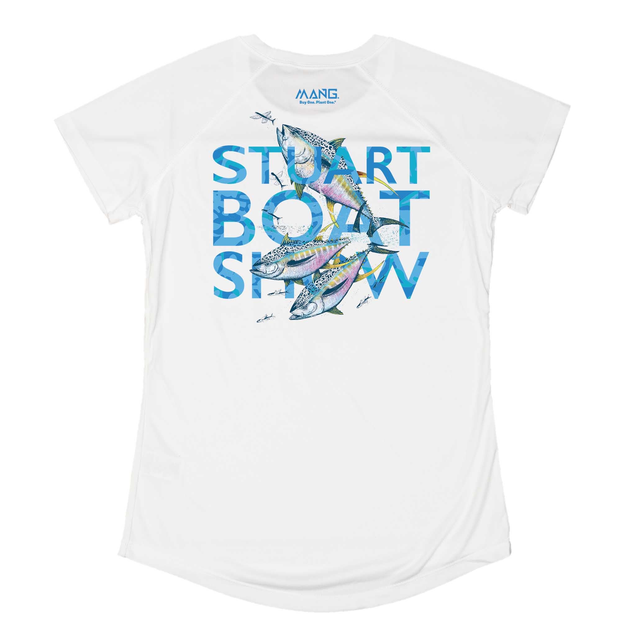 MANG Stuart Boat Show 50th Anniversary - Women's - SS - XS-White