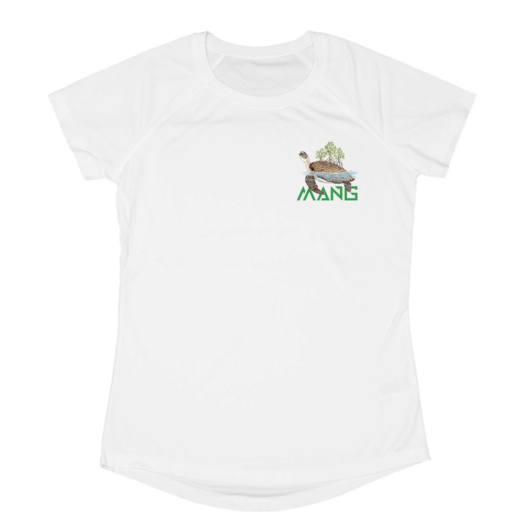 Women's Shell Grove Turtle Short Sleeve UPF 50 Sun Shirt | MANG Gear