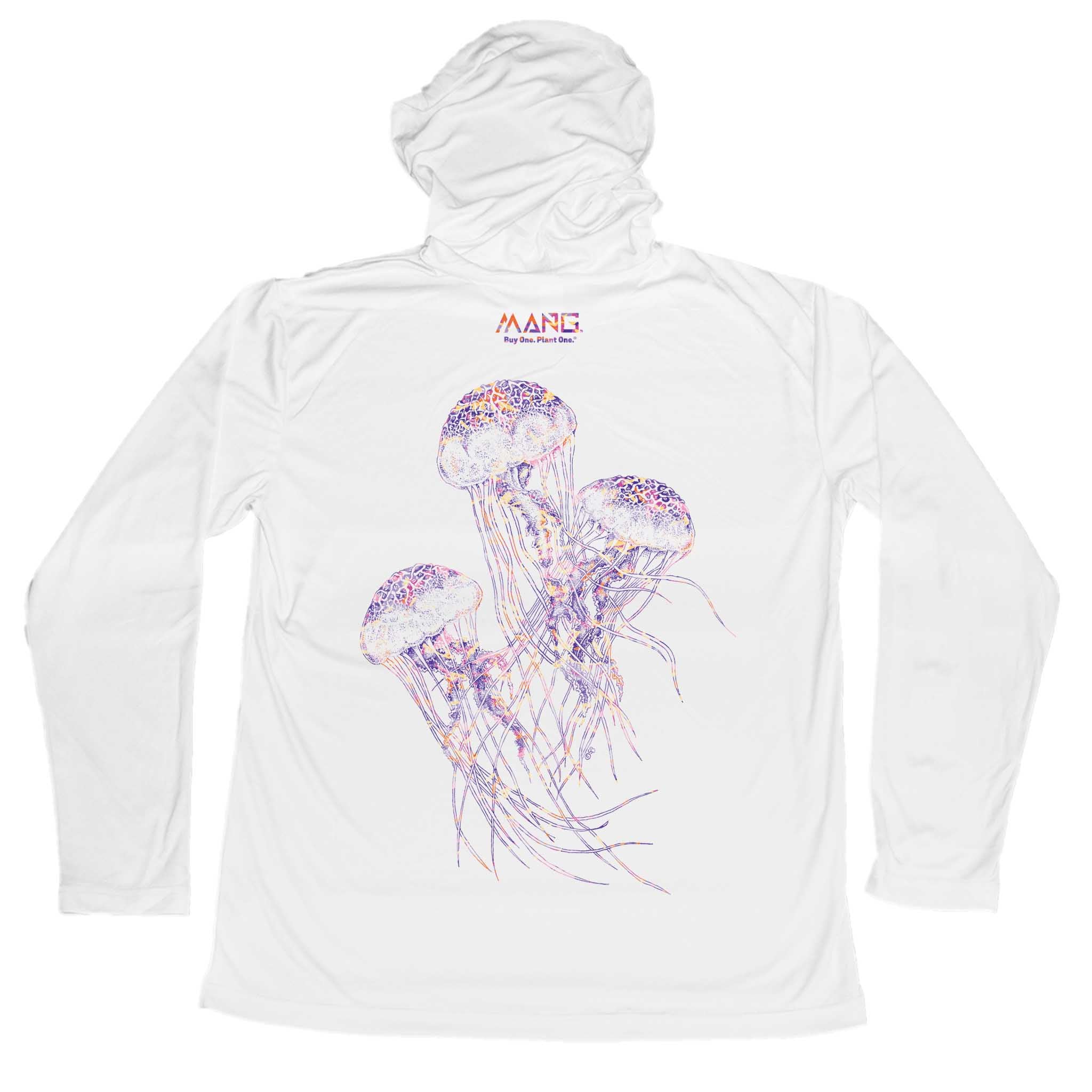 MANG Jellyfish MANG - Youth - Hoodie - YXS-White