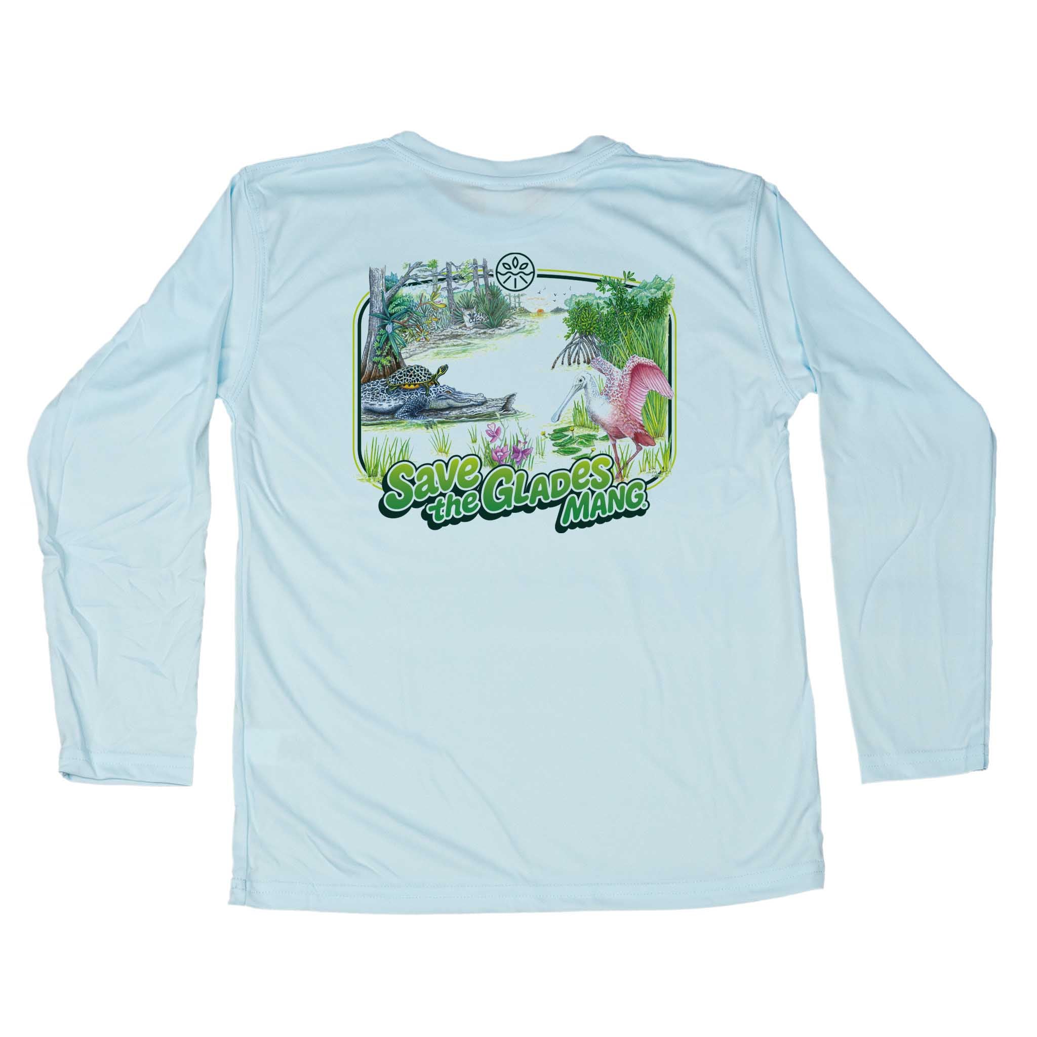 MANG Save the Glades MANG - Youth - YS-Arctic Blue