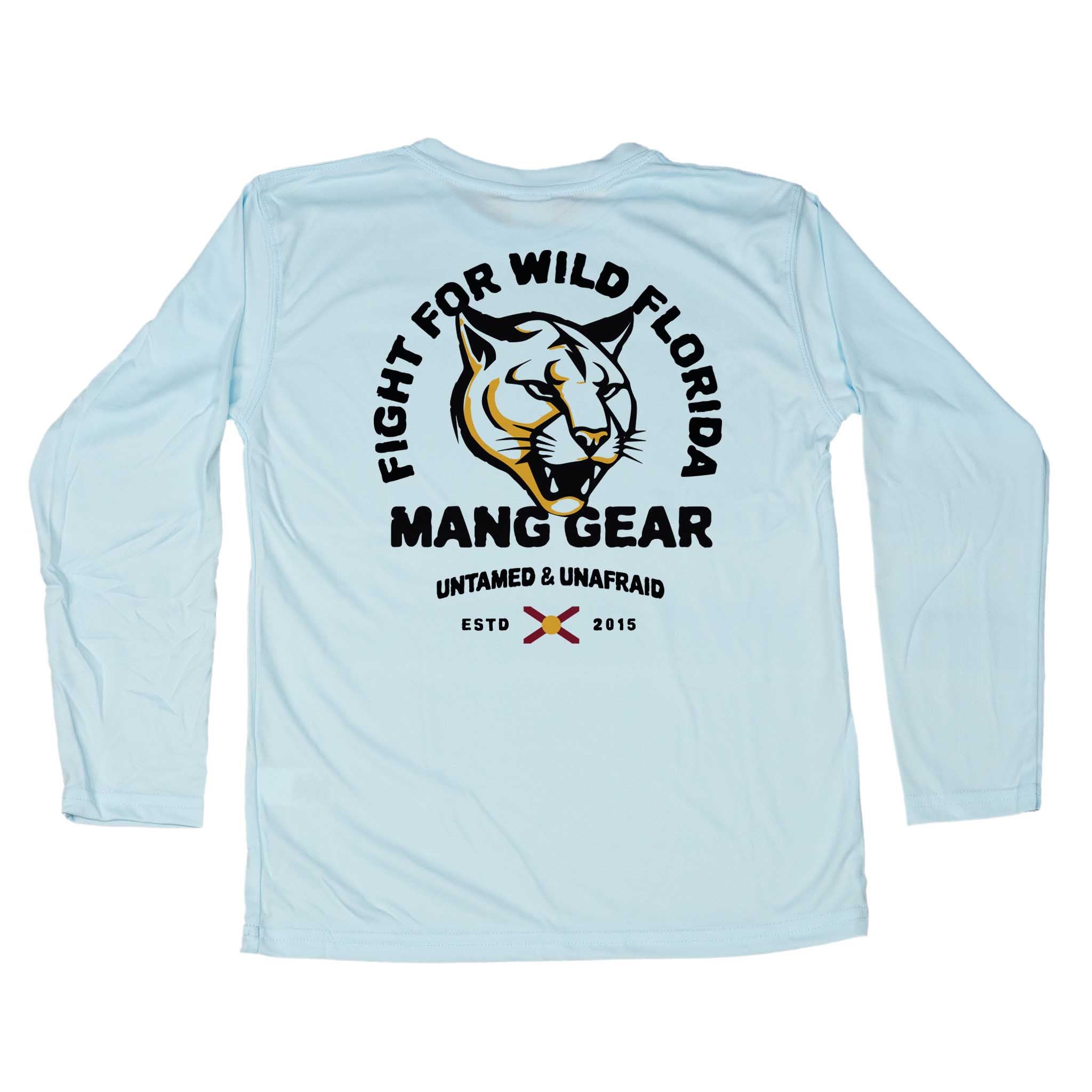 MANG Fight For Wild Florida Panther Toddler - 2T-Arctic Blue