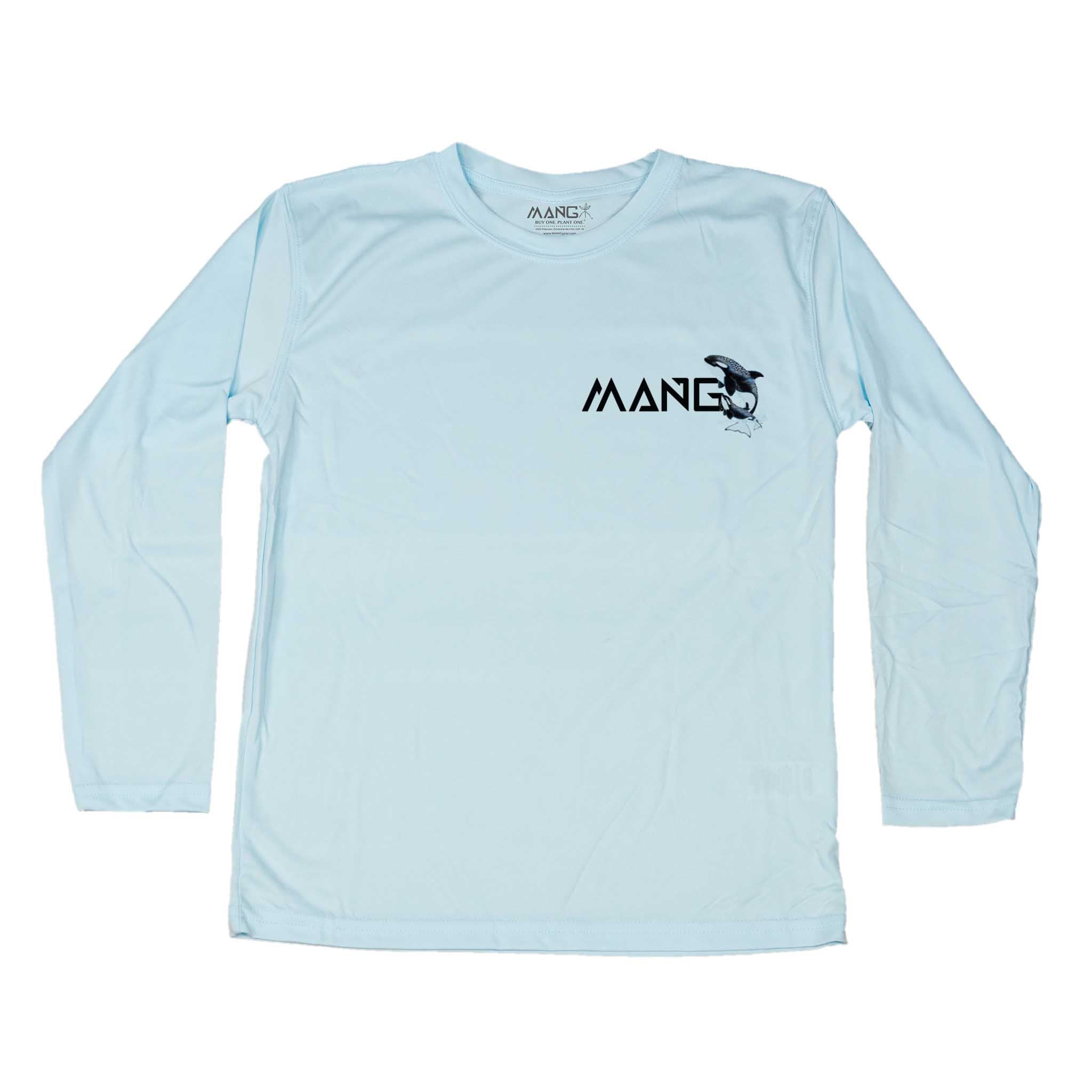Youth Orca Long Sleeve UPF 50 Sun Shirt | MANG Gear