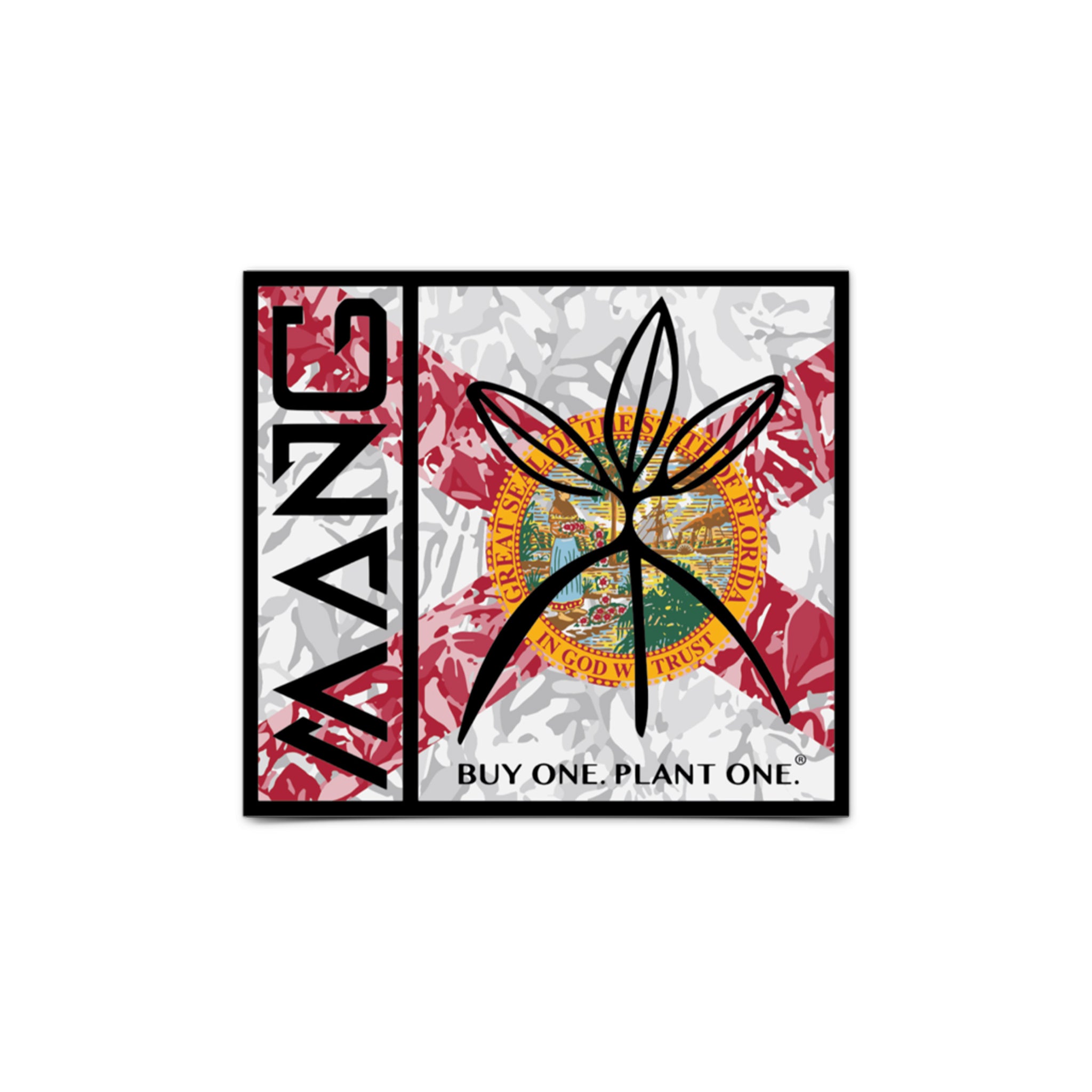 MANG Florida MANG - Sticker - 3"x2.7"-