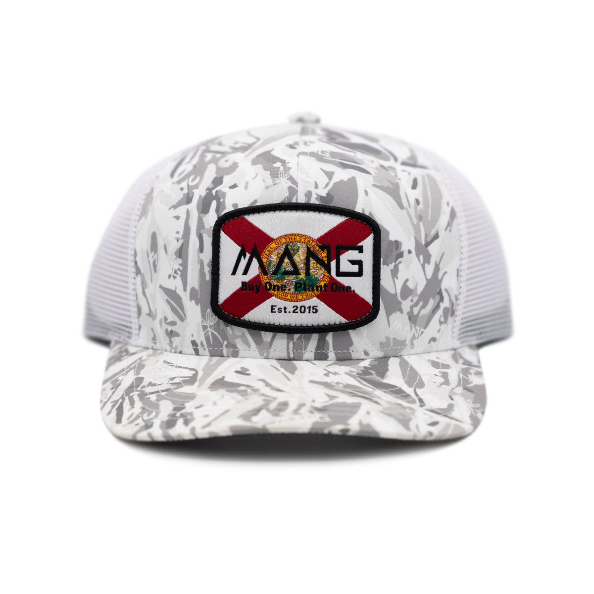 MANG Florida Strong Mangrove Charcoal - Trucker - -