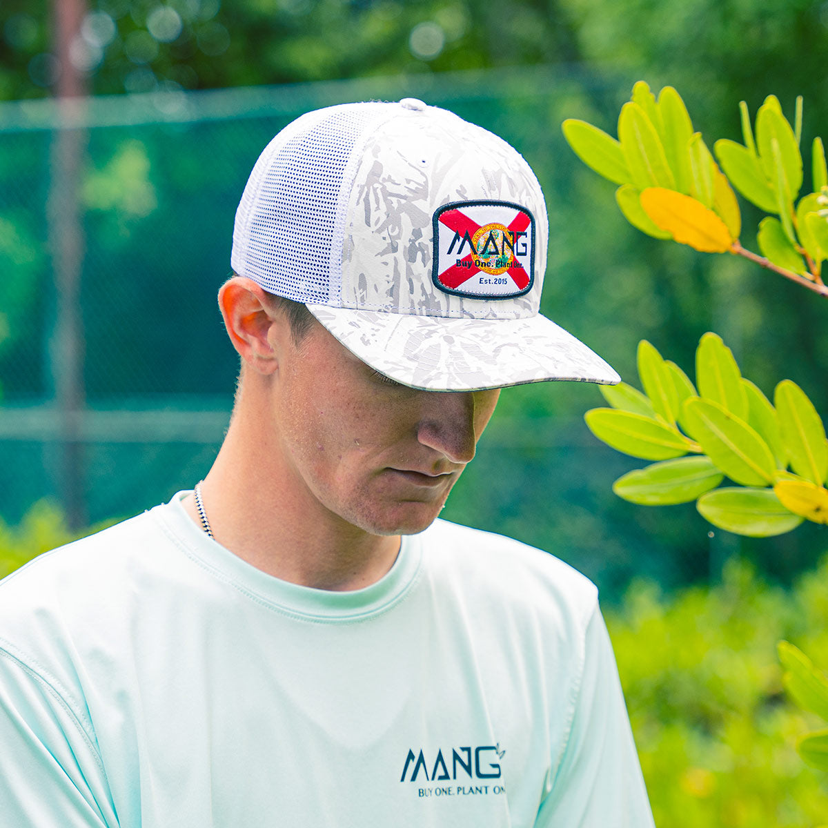 MANG Florida Strong Mangrove Charcoal - Trucker - -