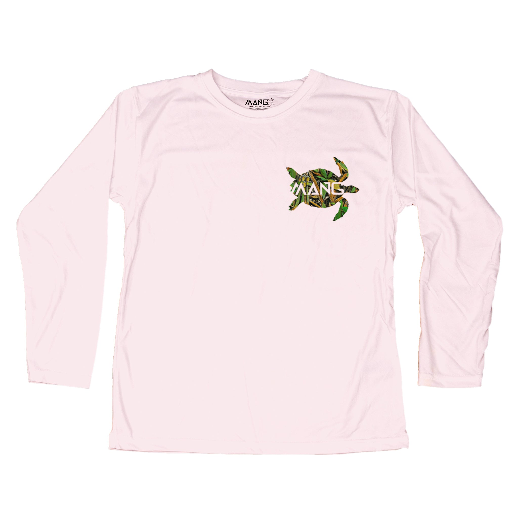 Toddler Grassy Turtle Long Sleeve UPF 50 Sun Shirt | MANG Gear