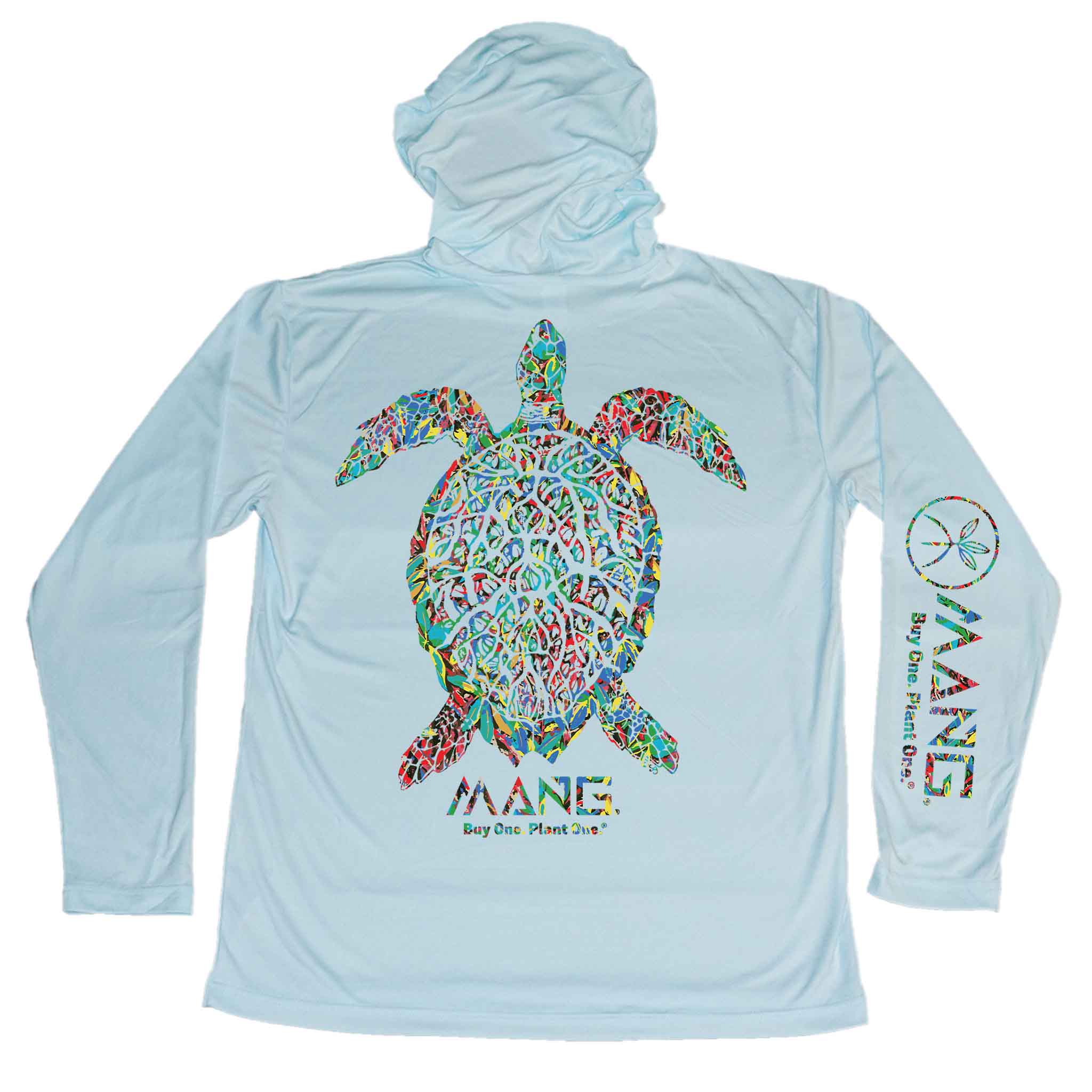 トップス SUNSEA 22aw 2 Army Patch Thermal Turtle Men's Planting Hope Turtle UPF 50 Sun Hoodie | MANG Gear