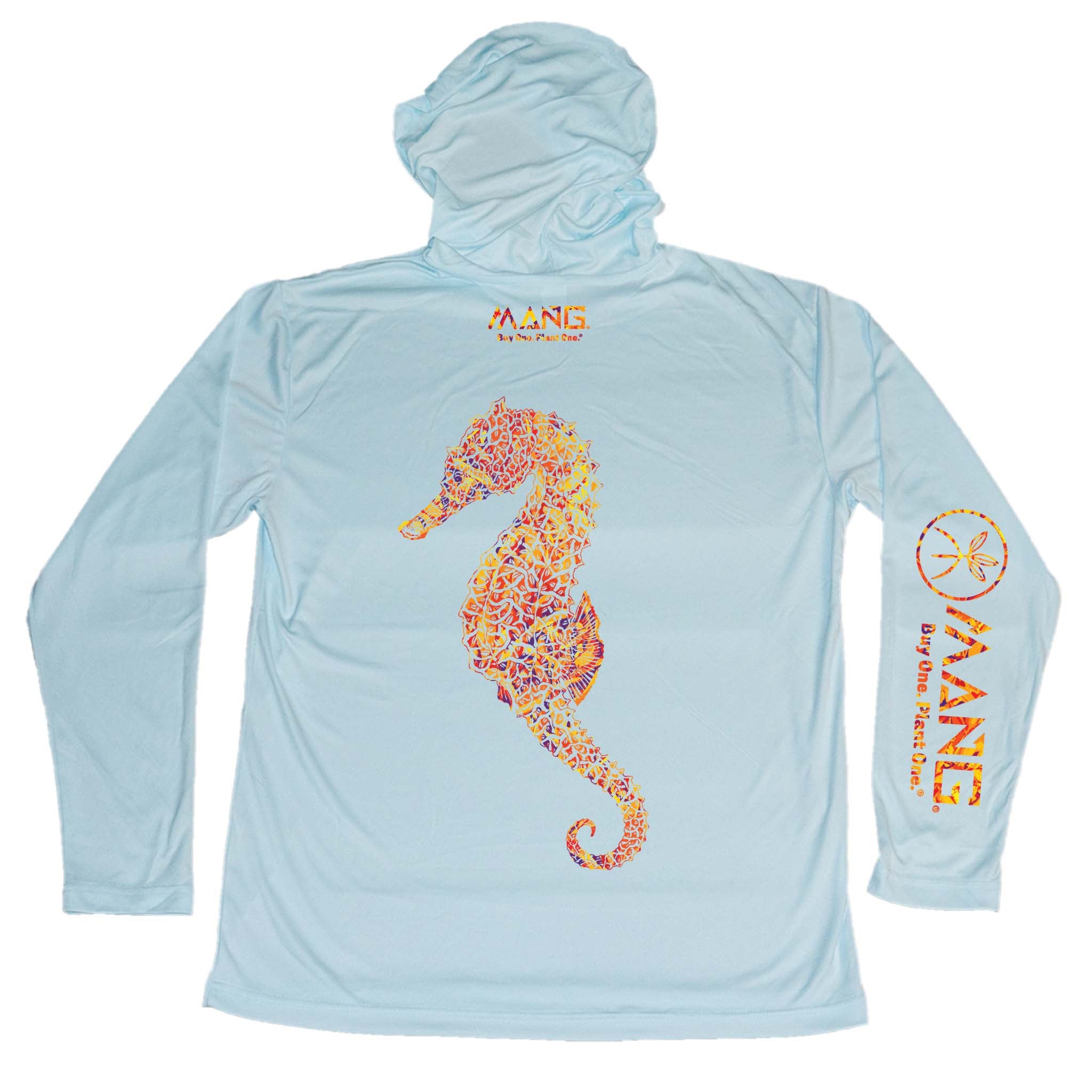 MANG Seahorse MANG Hoodie - XS-Arctic Blue