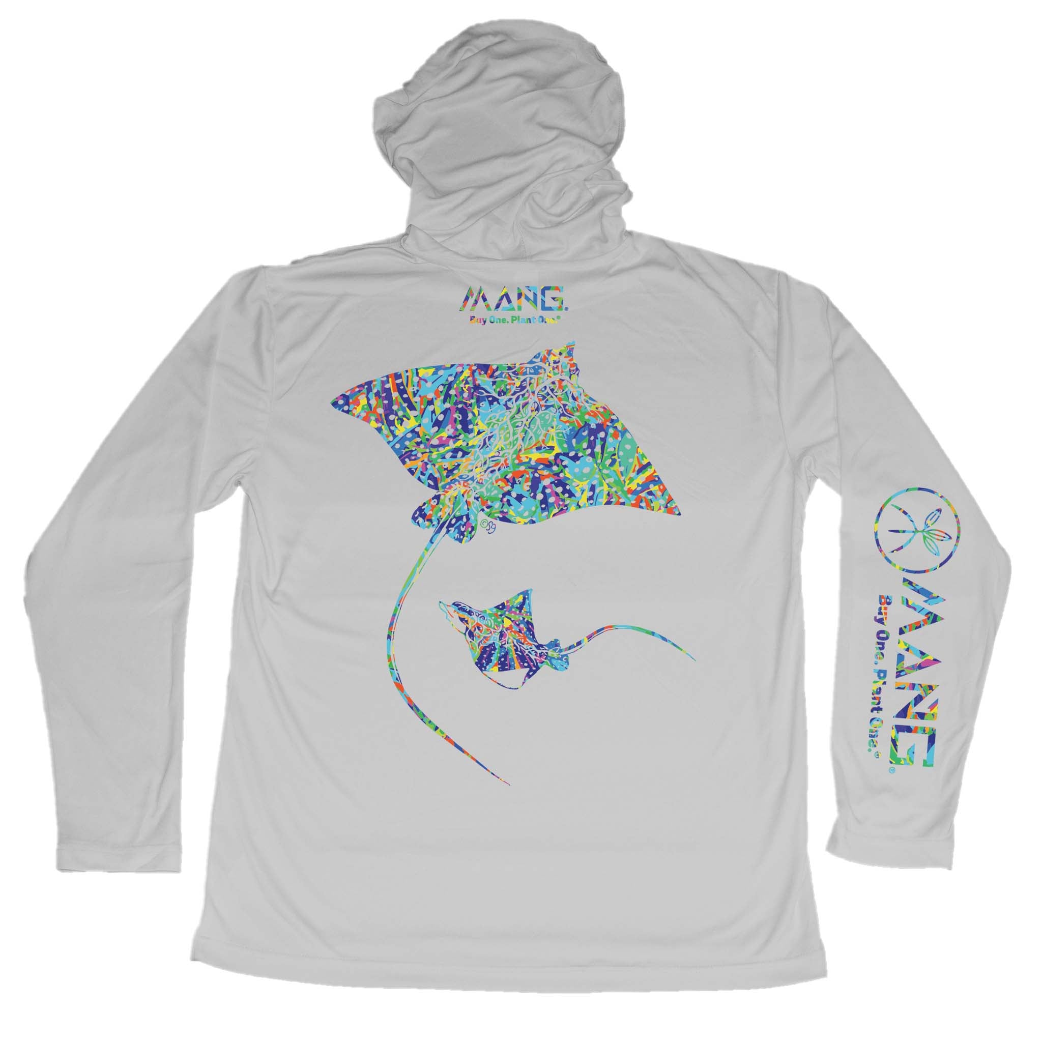 MANG MANG Daze Rays Hoodie - XS-Pearl Grey