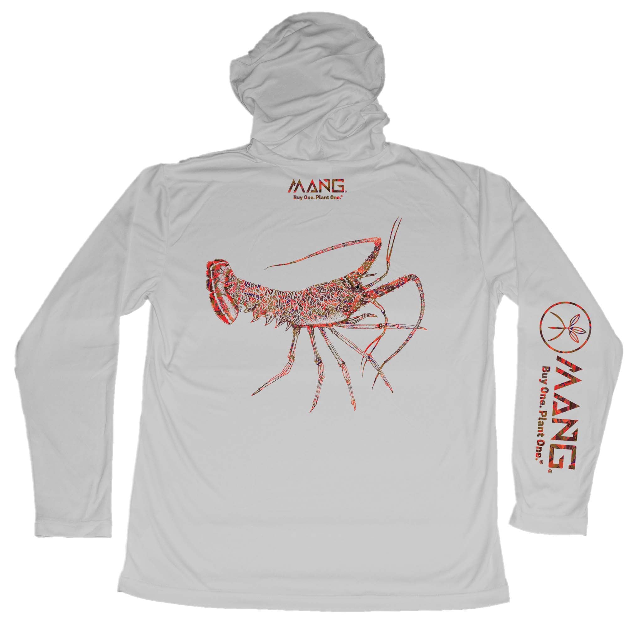 MANG Lobster MANG Hoodie - XS-Pearl Grey