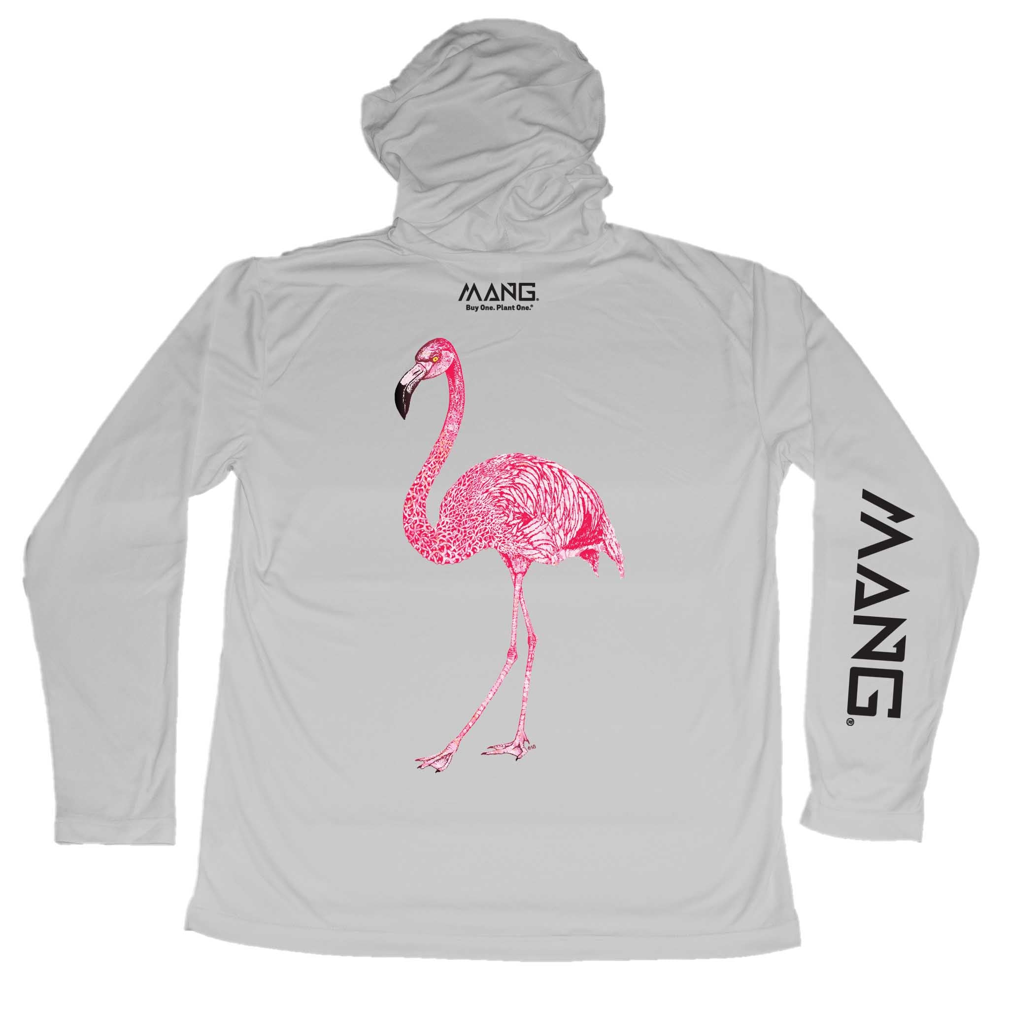 MANG Flamingo MANG Hoodie - XS-Pearl Grey