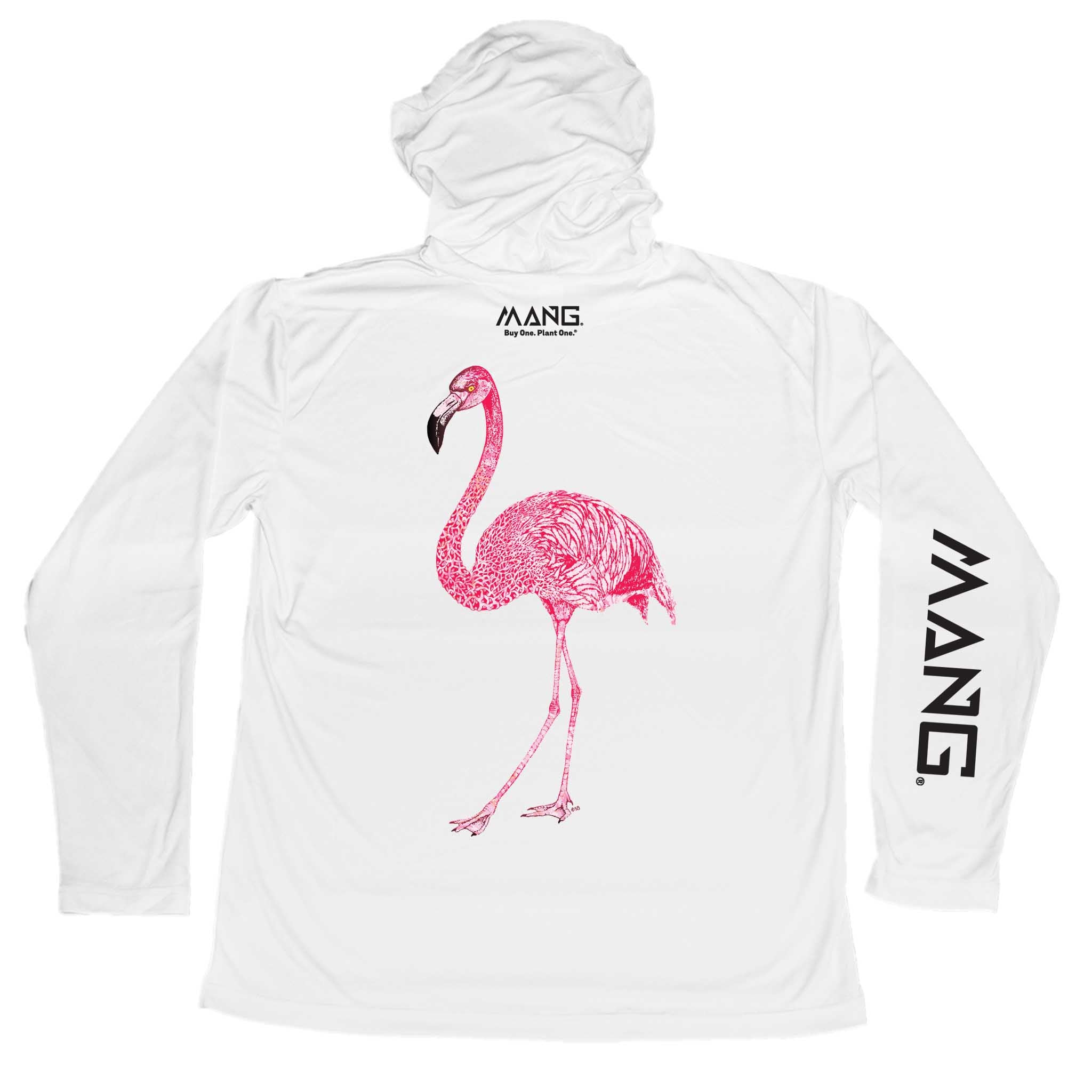 MANG Flamingo MANG Hoodie - XS-White