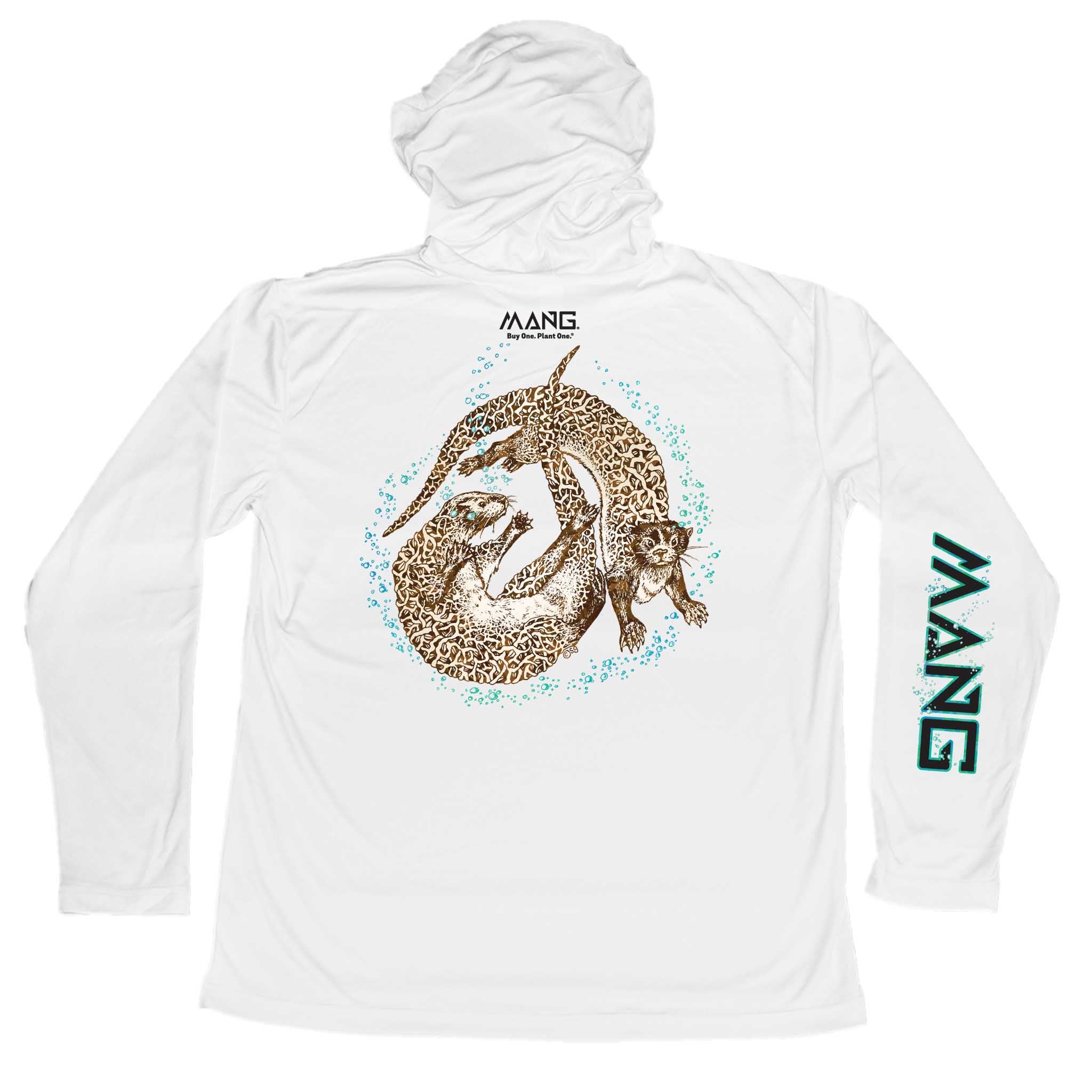 MANG River Otter MANG Hoodie - XS-White