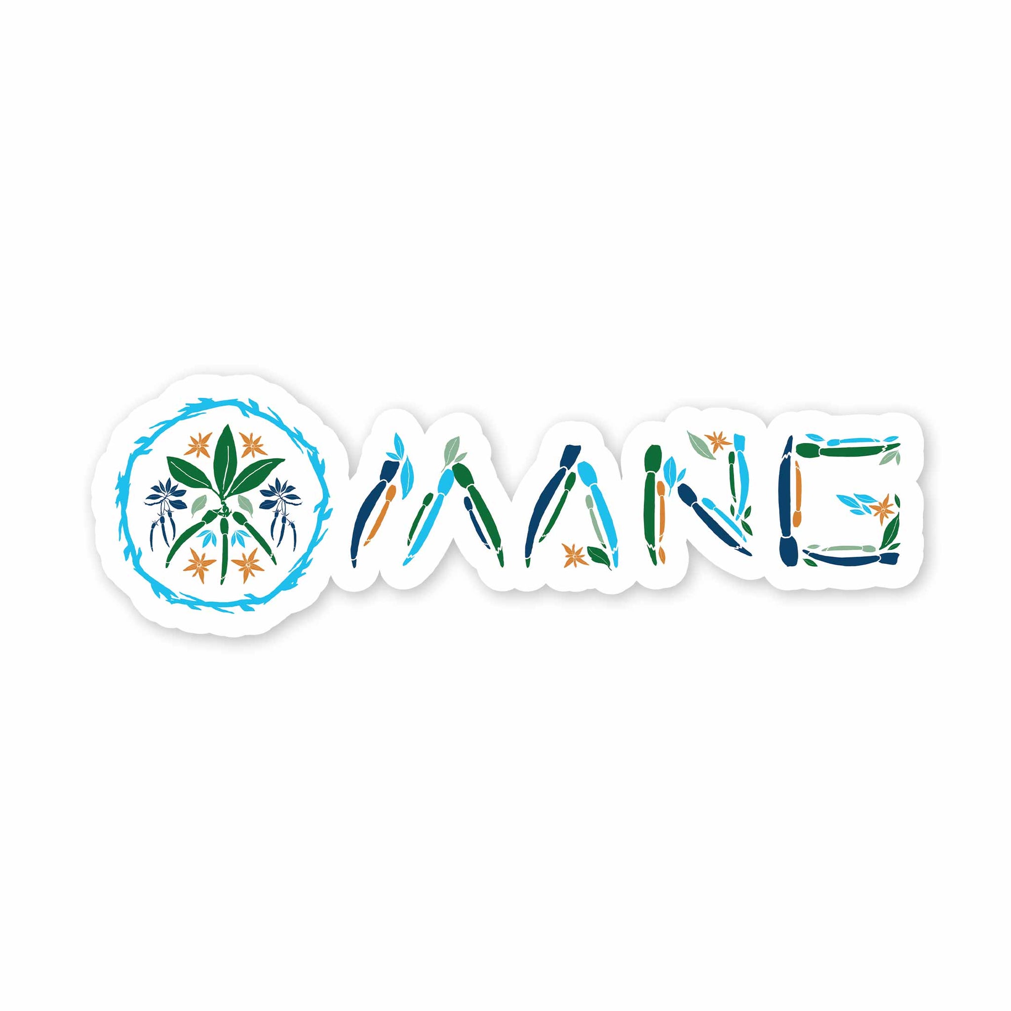 MANG Eco MANG Sticker - 5" x 1.58"-