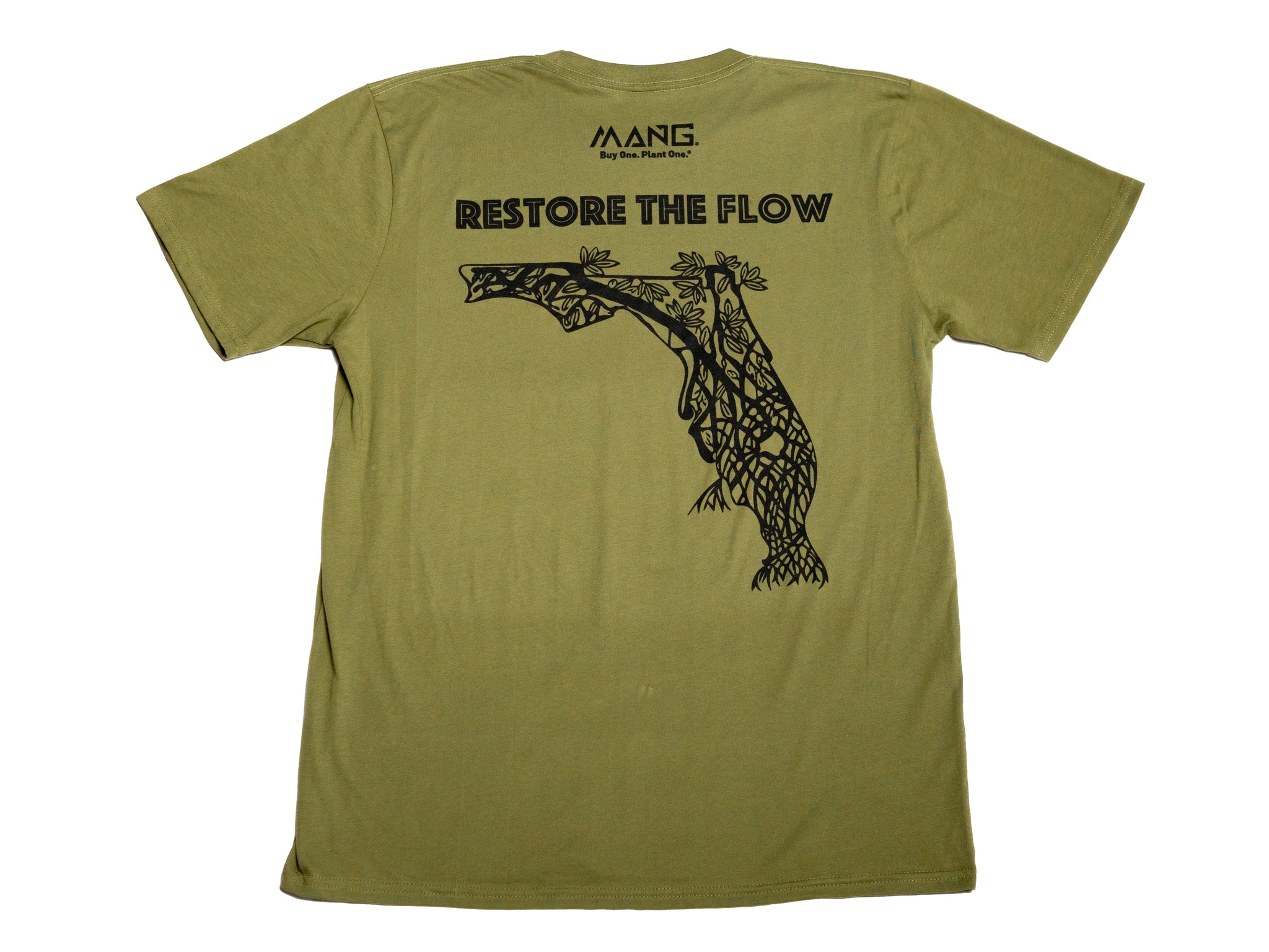 MANG Restore the Flow MANG - Organic Cotton - SS - S-Mossy