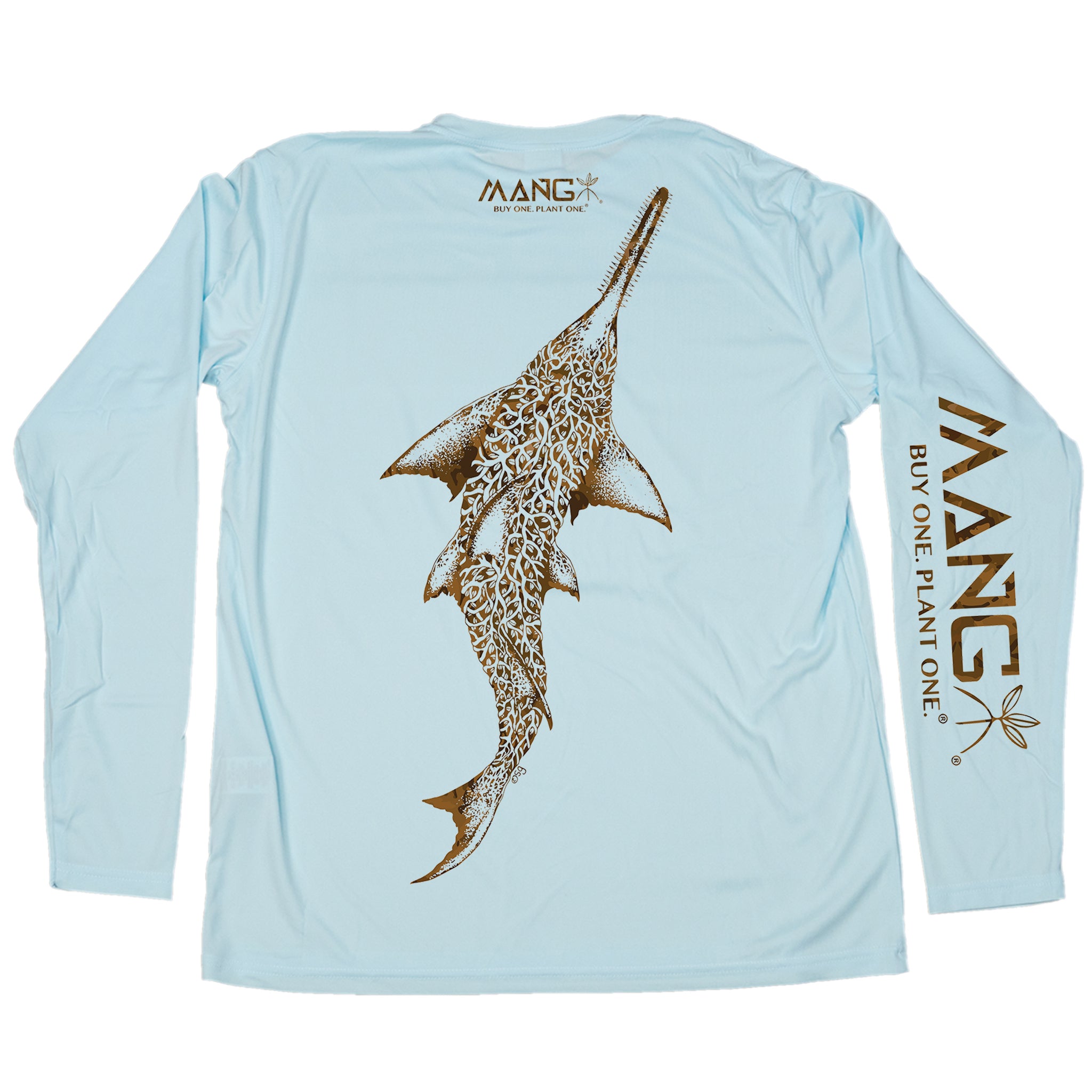 MANG Sawfish MANG - LS - XS-Arctic Blue