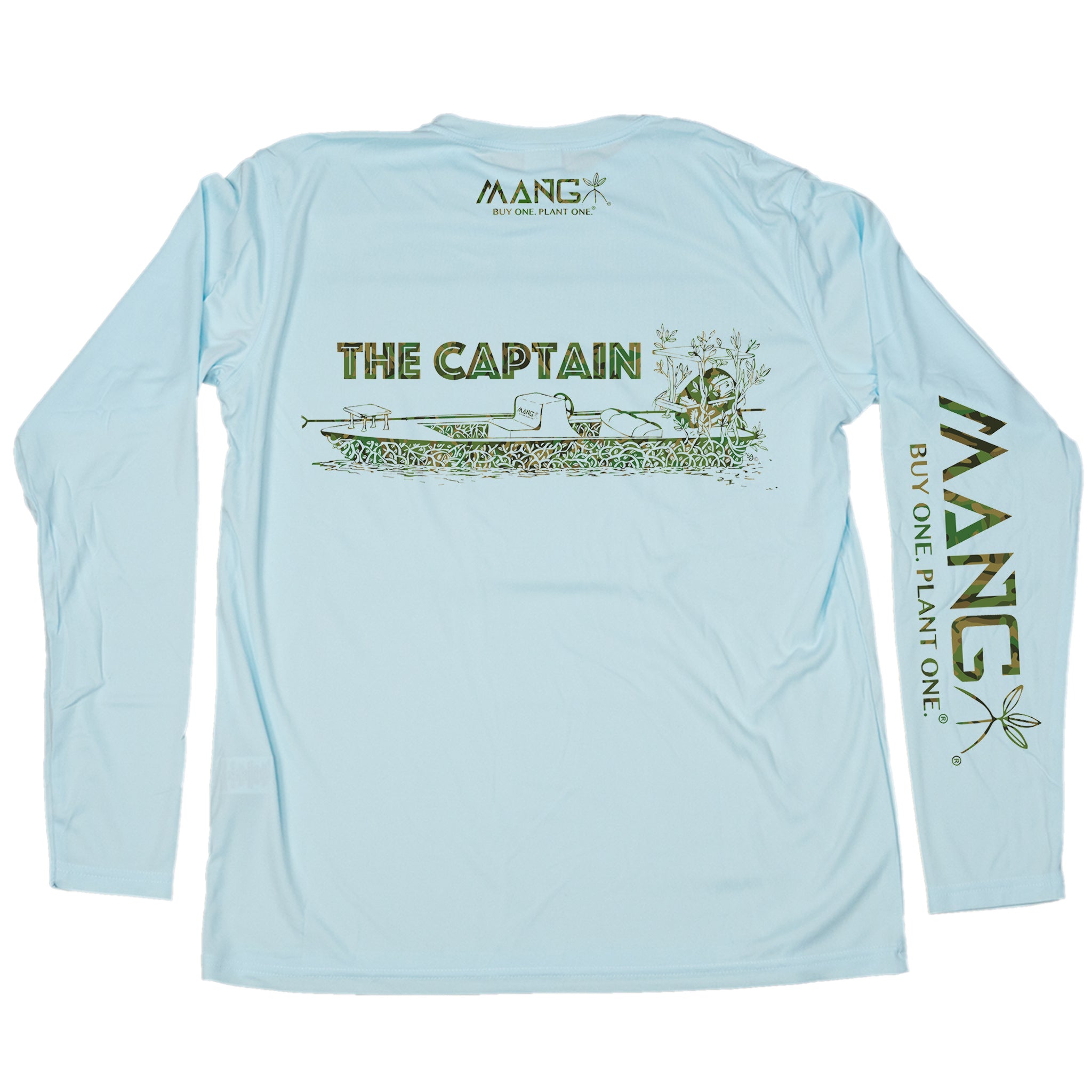 Men's Boat Captain Performance Longsleeve Shirt | MANG Gear