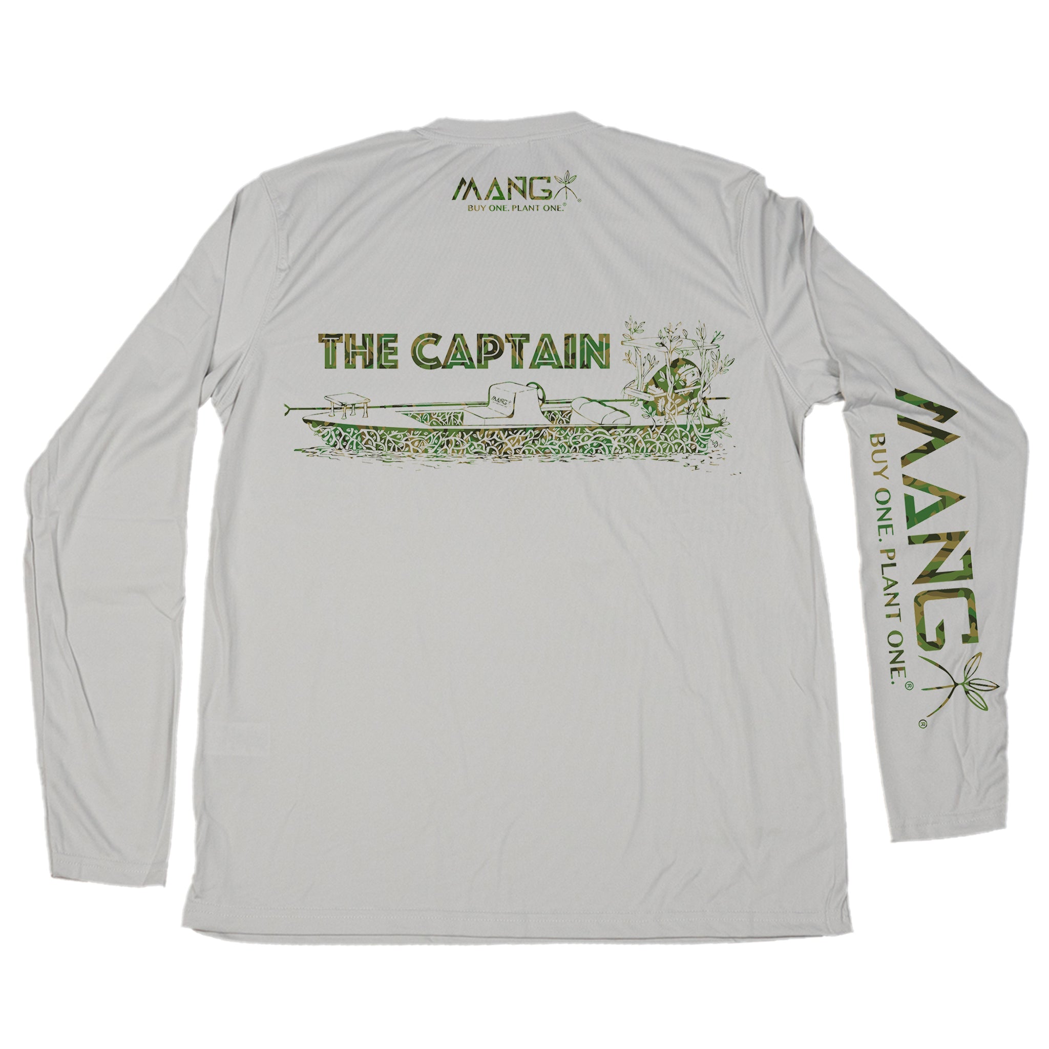 Men's Boat Captain Performance Longsleeve Shirt | MANG Gear