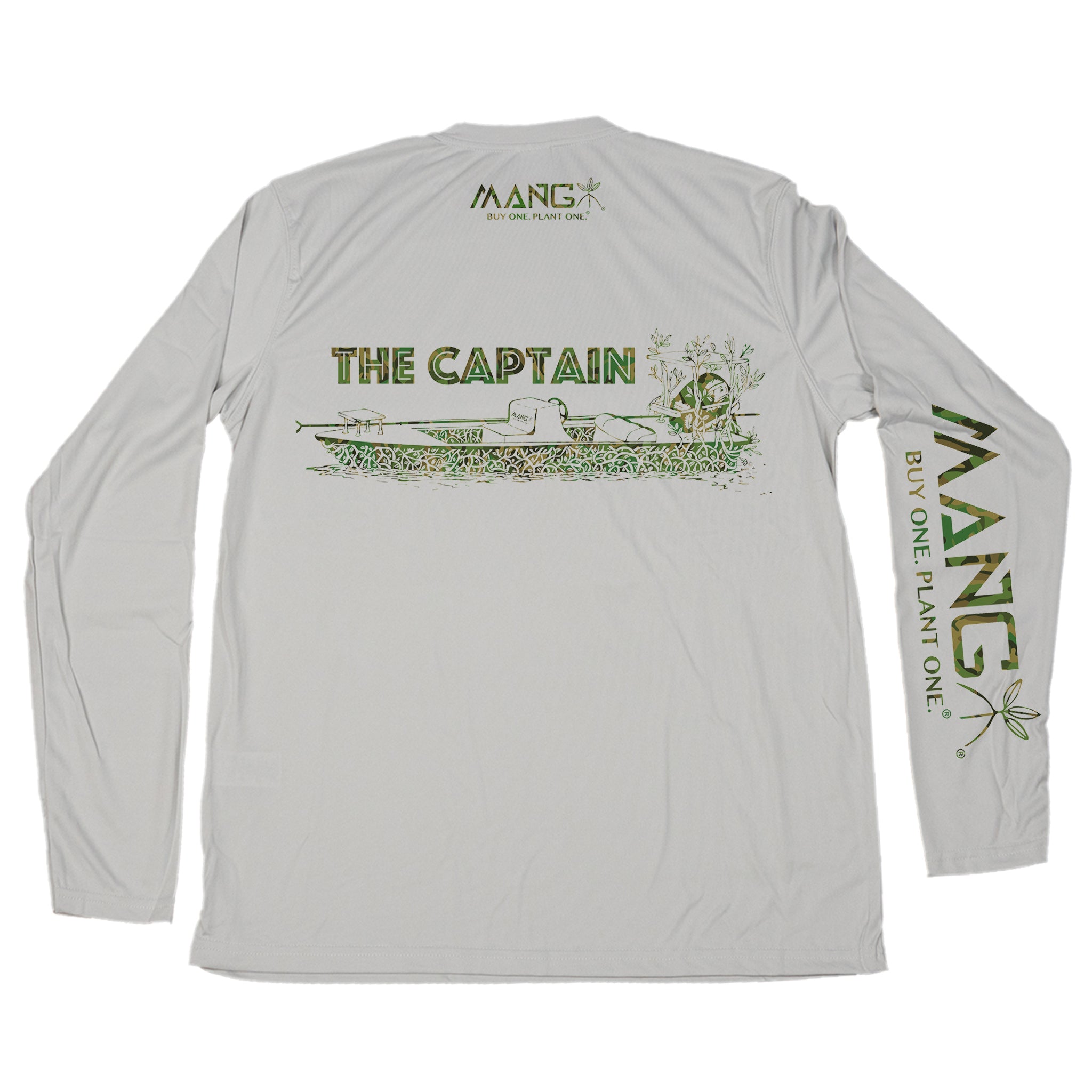 MANG The Captain - LS - XS-Pearl Grey