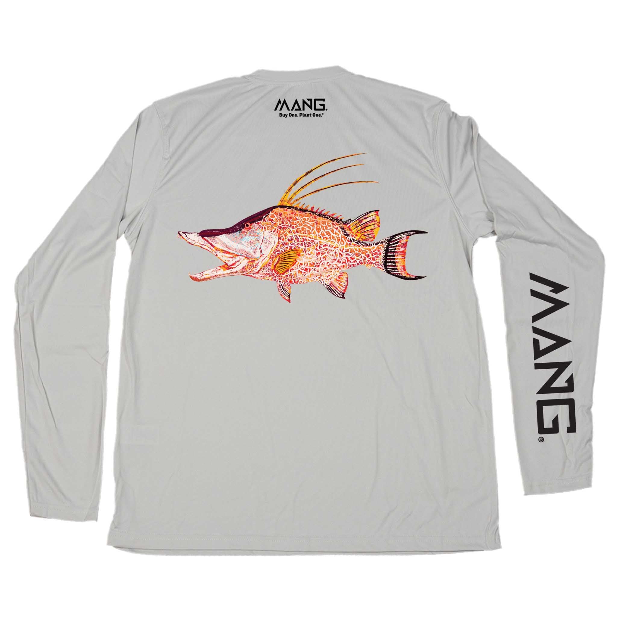 MANG Hogfish MANG - LS - XS-Pearl Gray