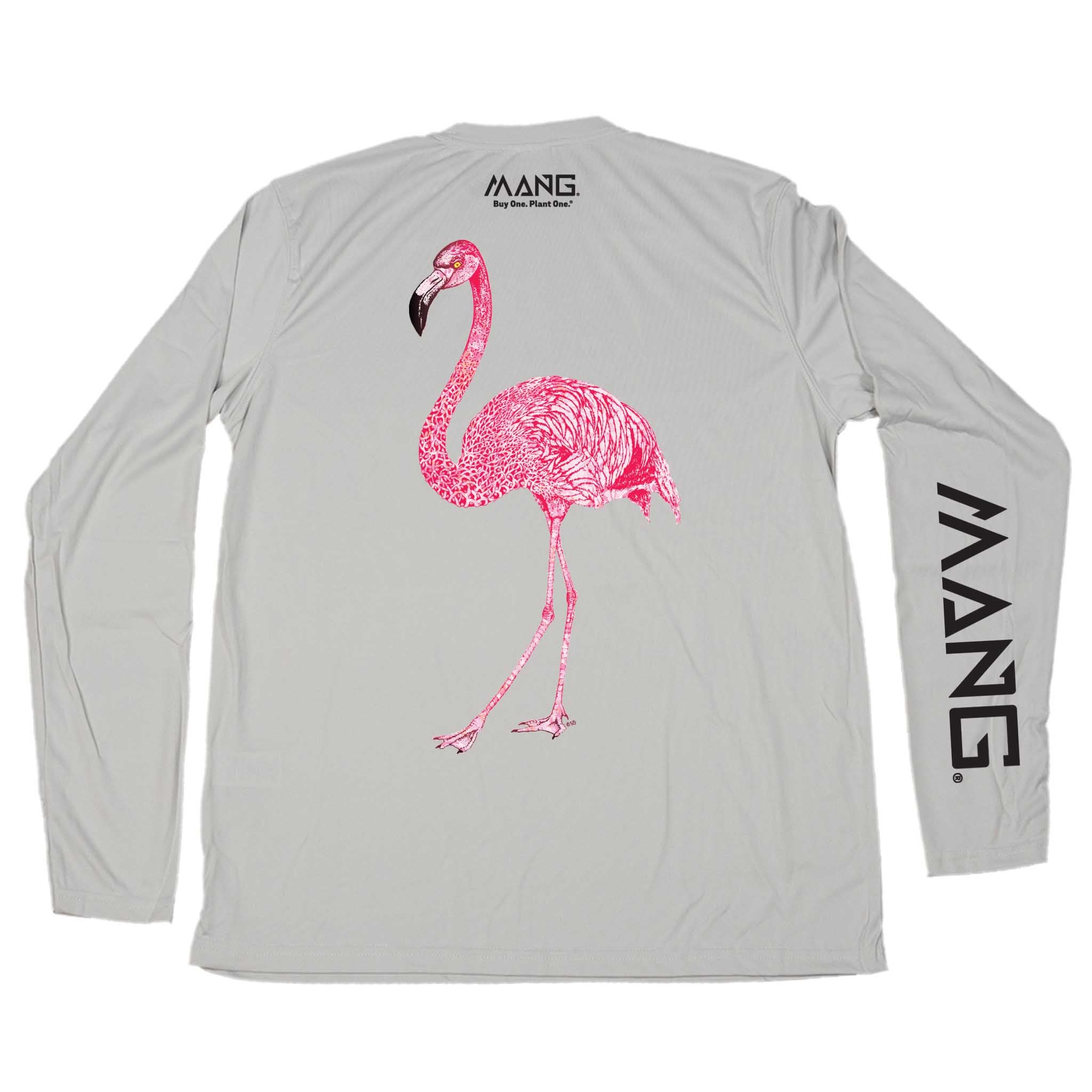 MANG Flamingo MANG - LS - XS-Pearl Gray